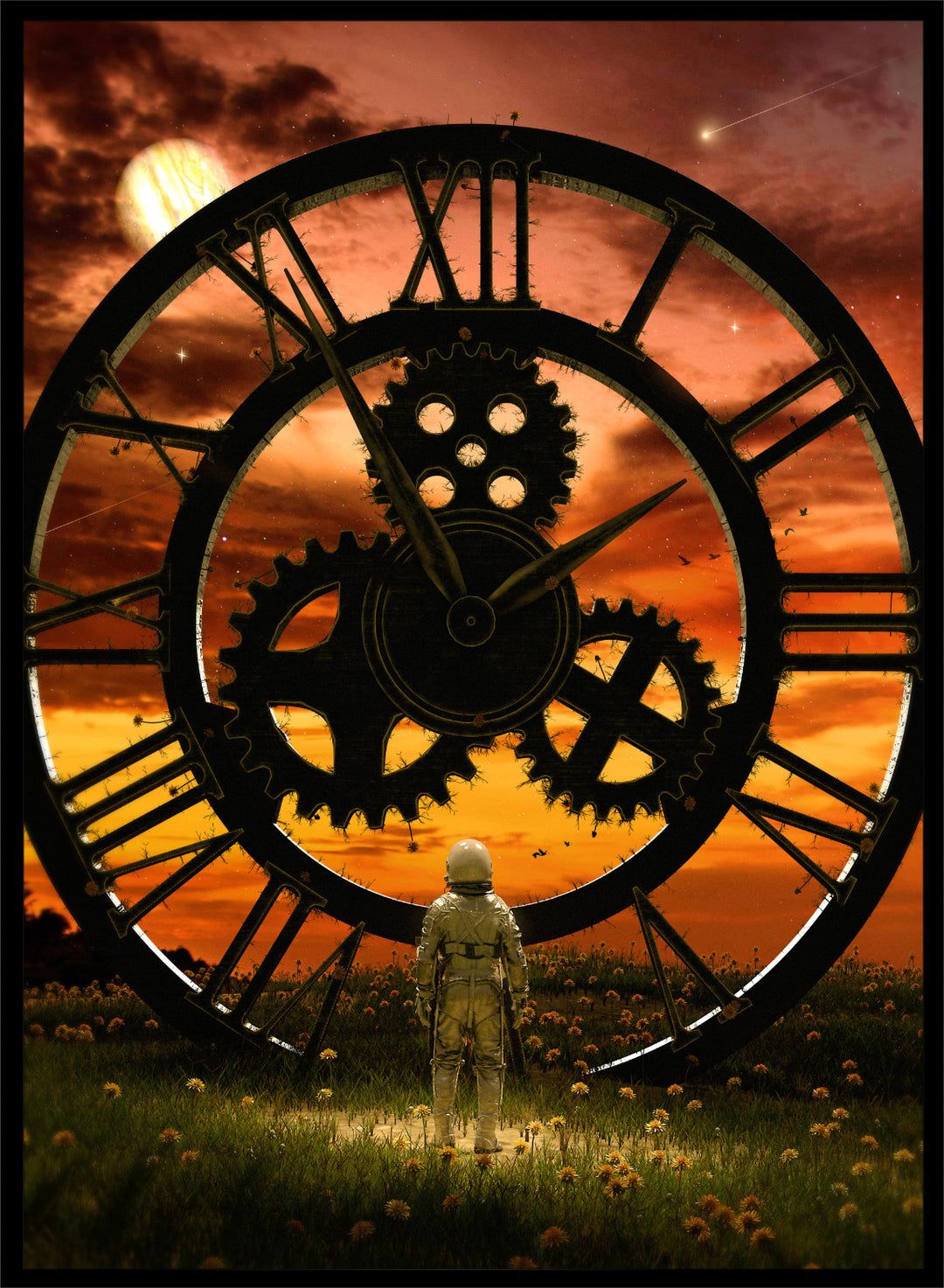 1080x1473 Nicebleed Traveler's Sunset Art Print