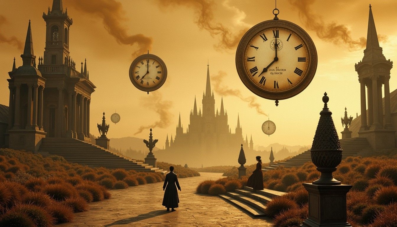 1344x768 Free Surreal Classroom Time Image, Classroom, Clock