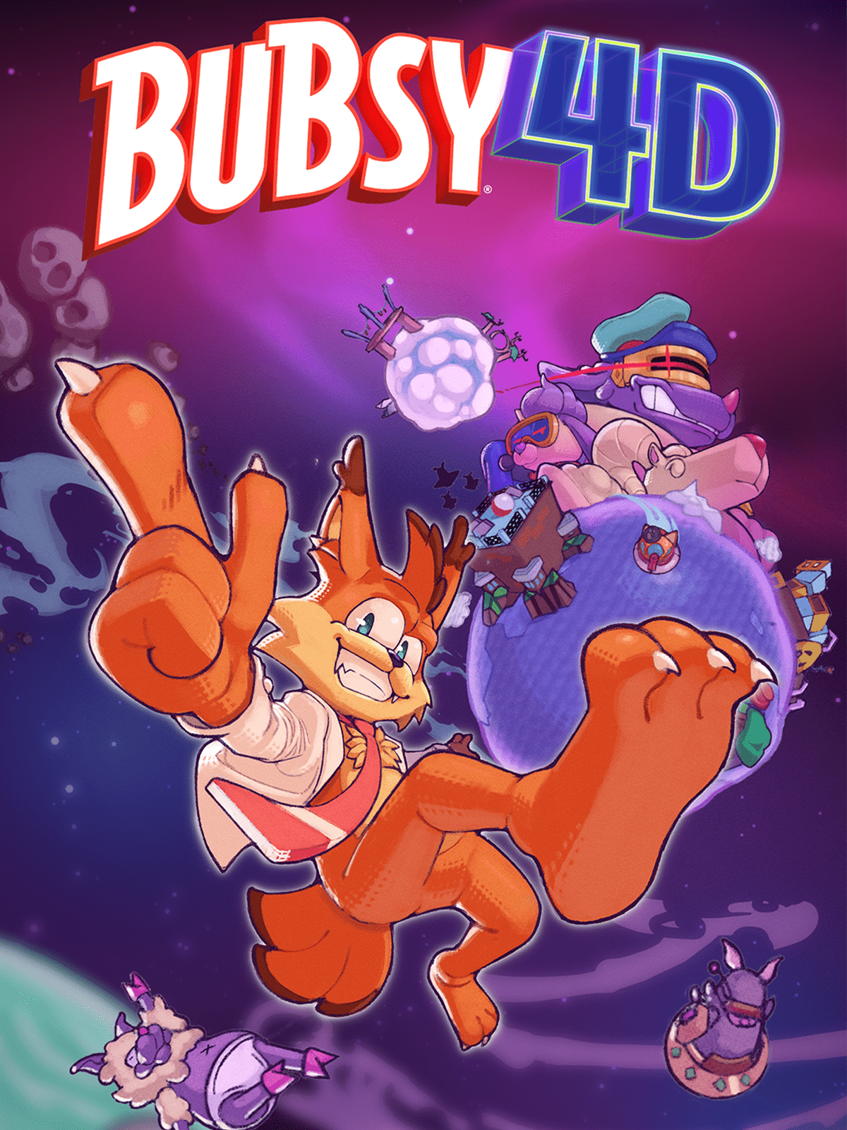 1200x1600 Bubsy 4D. Download and Buy Today Games Store
