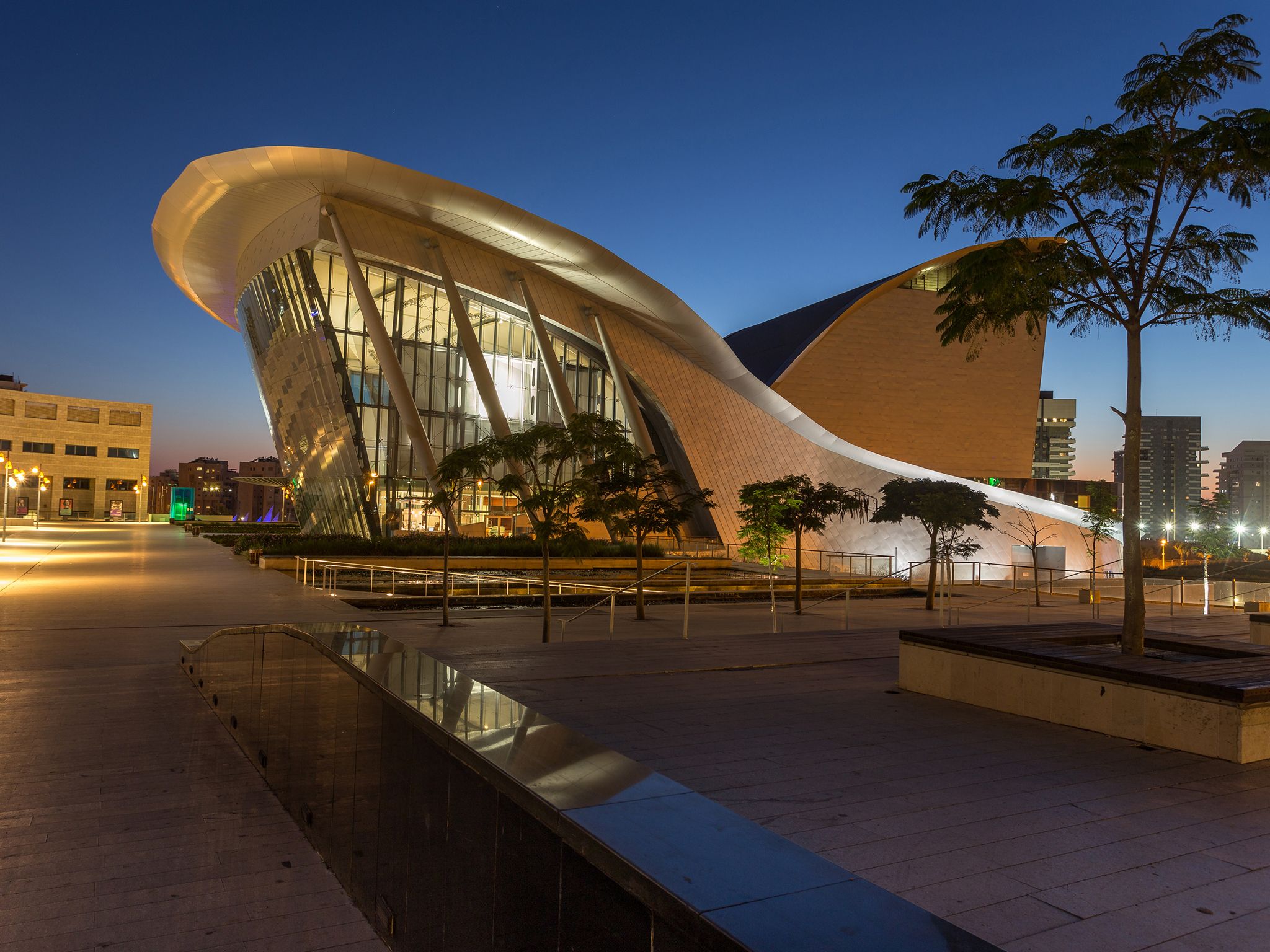 2048x1536 Ashdod Performing Arts Center. Theater in Ashdod, Israel