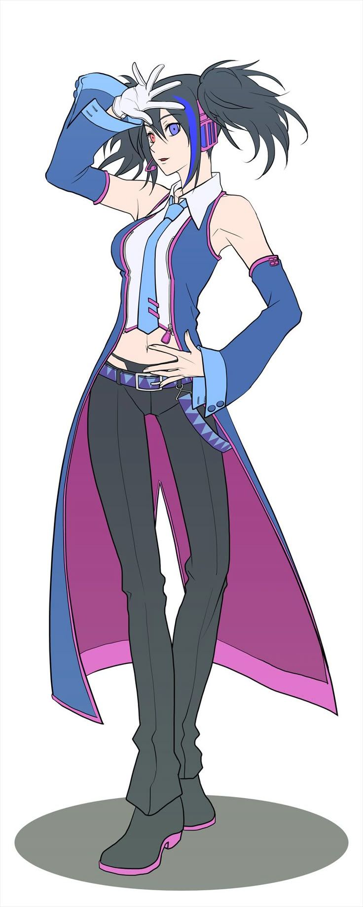 736x1840 Yokune Ruko by Chiyomigusa Anime Image Board