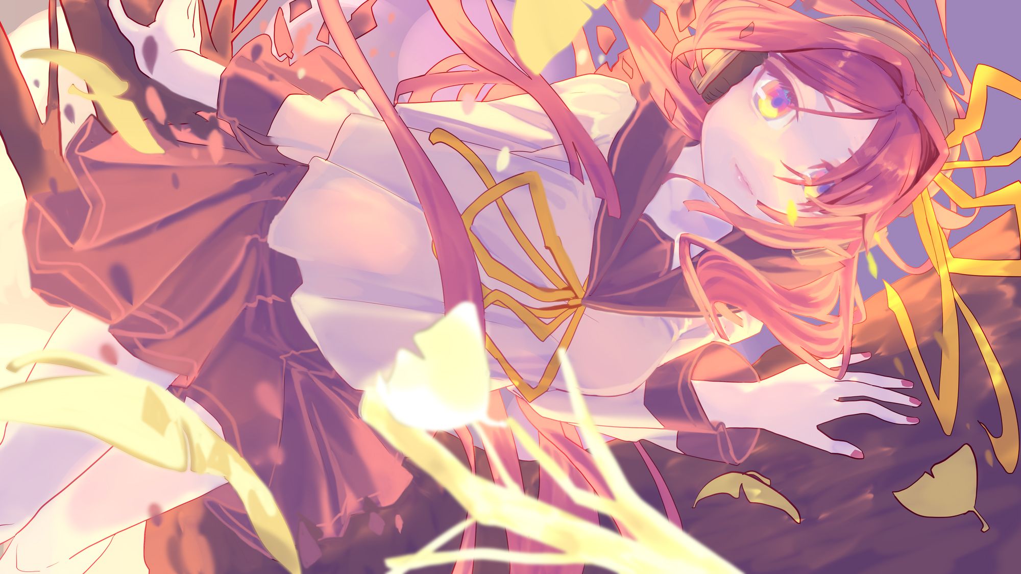 2000x1125 Download Heterochromia Namine Ritsu Yokune Ruko Anime Utau 4k Ultra HD Wallpaper by 藤堂茶路x2238