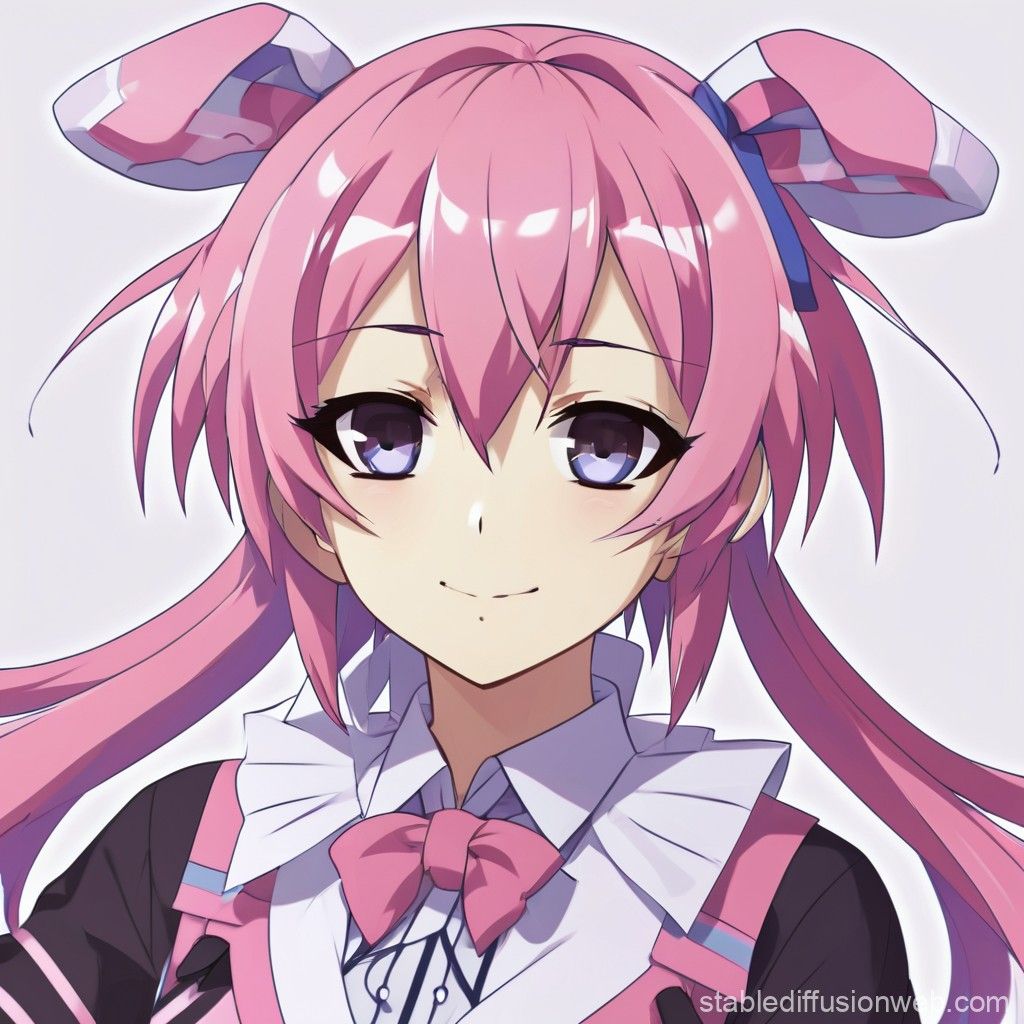 1024x1024 UTAU Yokune Ruko Portrait. Stable Diffusion Online