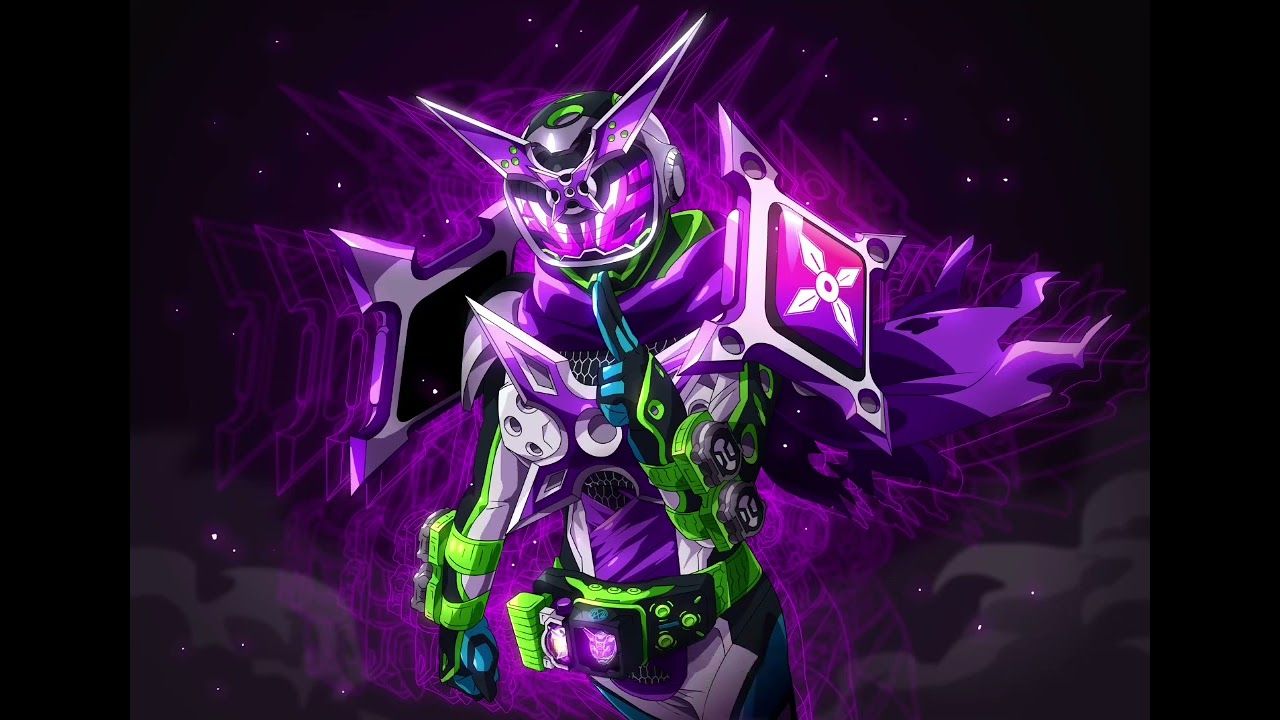 1280x720 Kamen rider Woz Shinobi armor Henshin sound (subbed) (Artist: Otokam1117)
