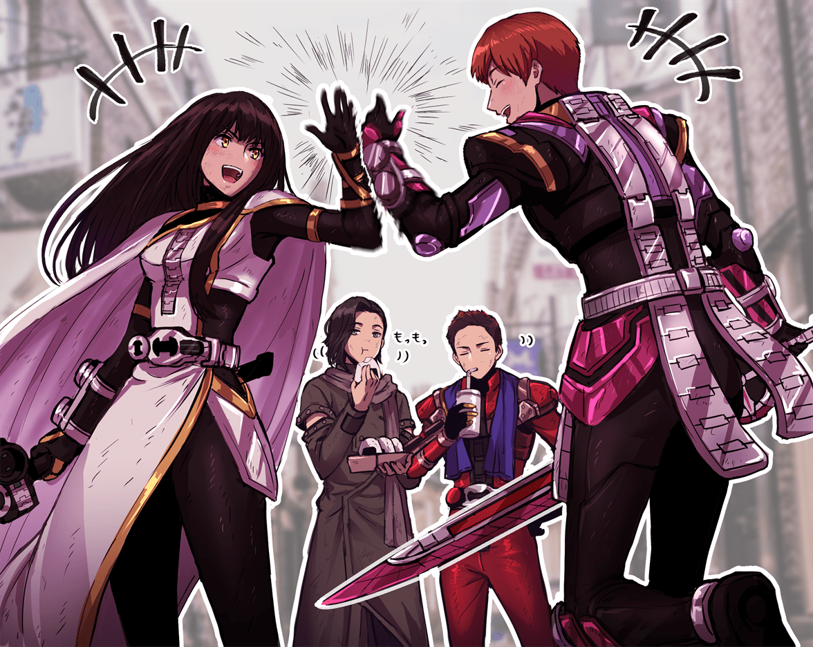 1176x936 Woz (Kamen Rider) Rider Zi O Anime Image Board