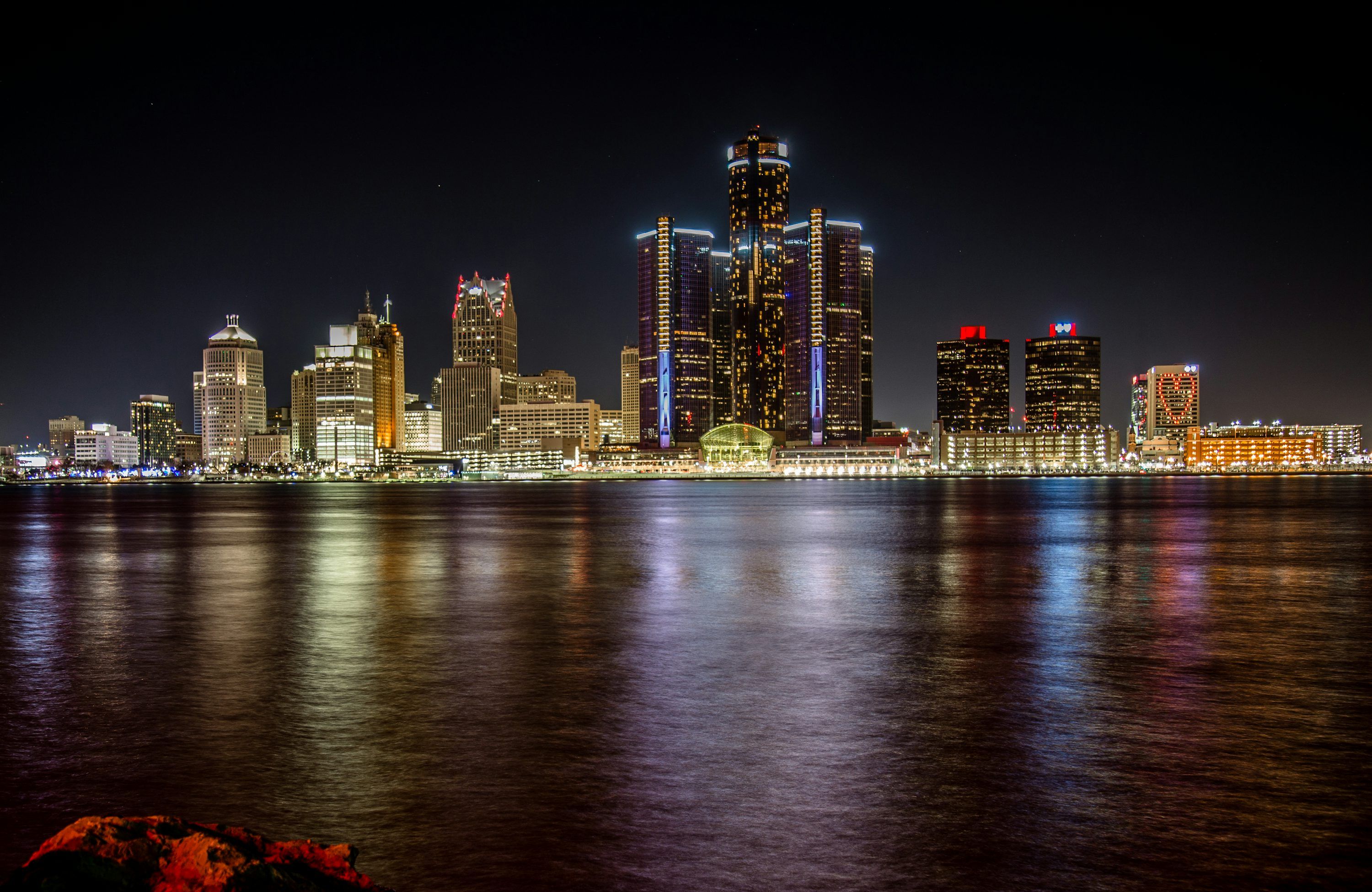 3000x1951 Detroit Michigan Picture. Download Free Image