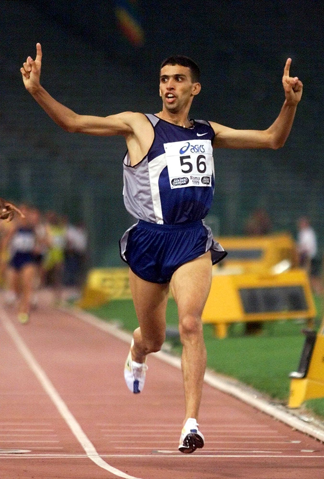 1353x2000 Storied men's mile record set 27 years ago in sights of British runner Josh Kerr. WOWK 13 News