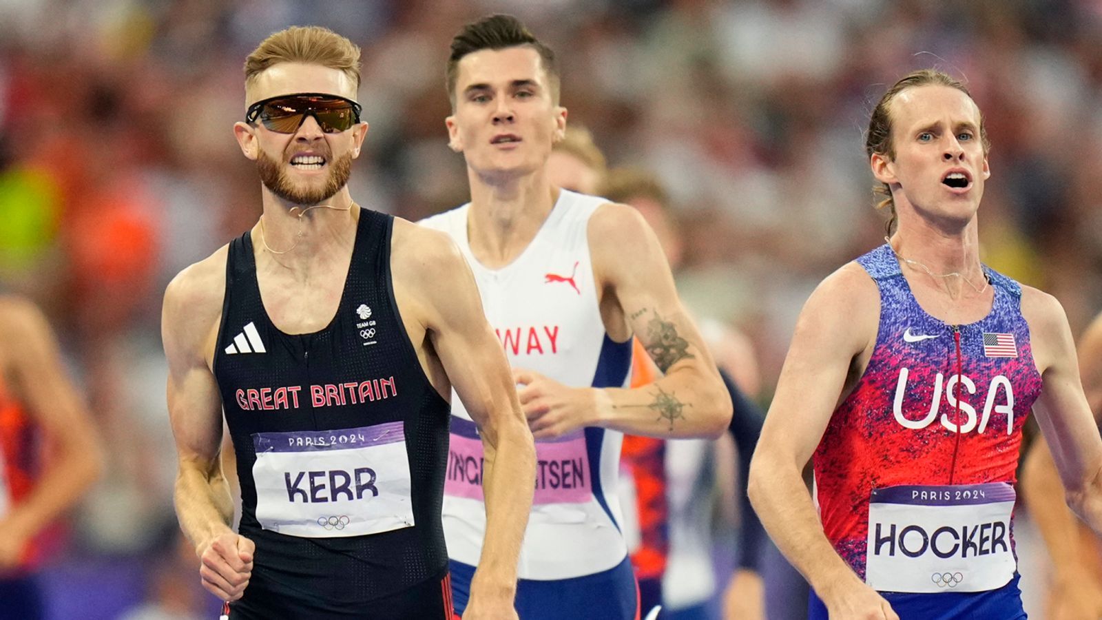 1600x900 Olympics 2024: Josh Kerr takes silver in thrilling 1500m final won by American Cole Hocker