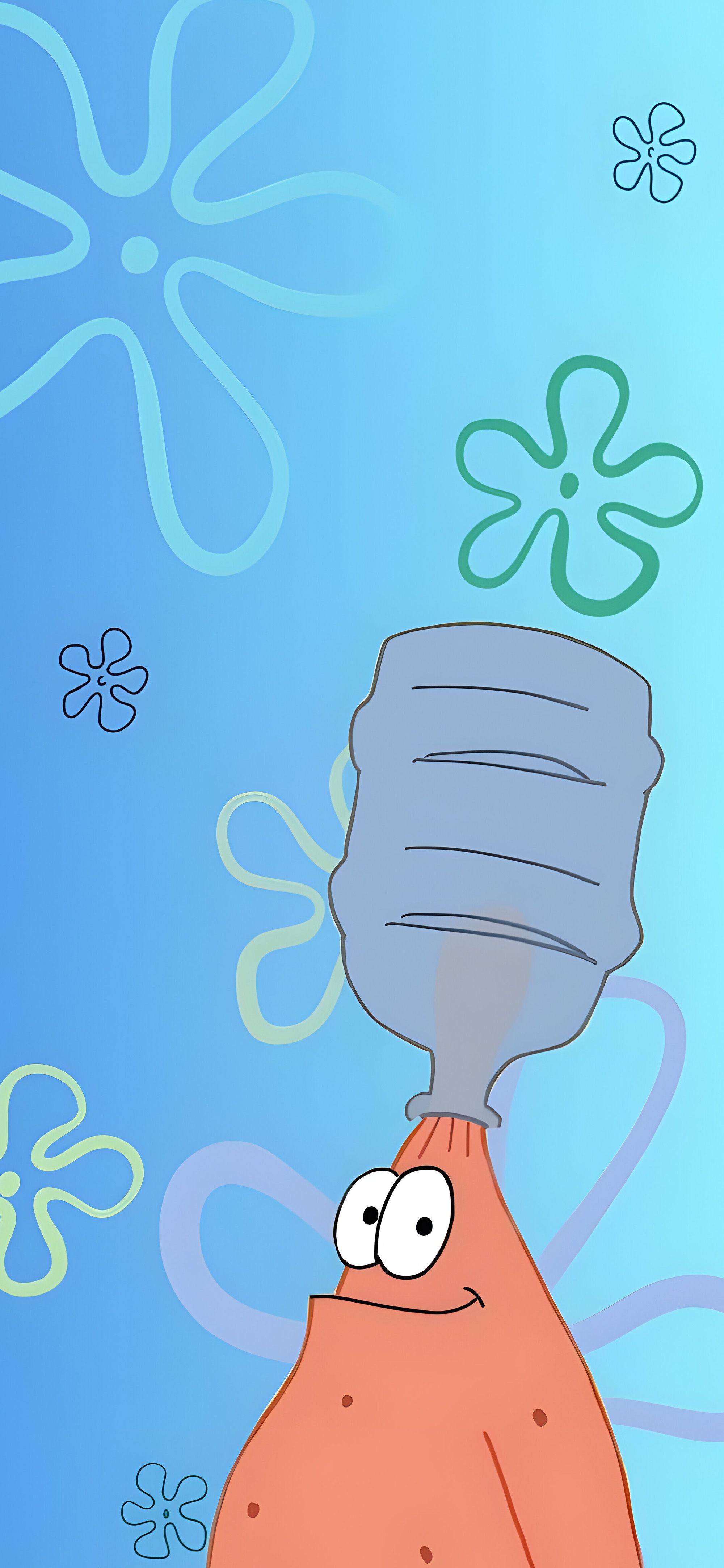 2000x4329 Patrick Star Funny Cartoon Wallpaper Phone Wallpaper