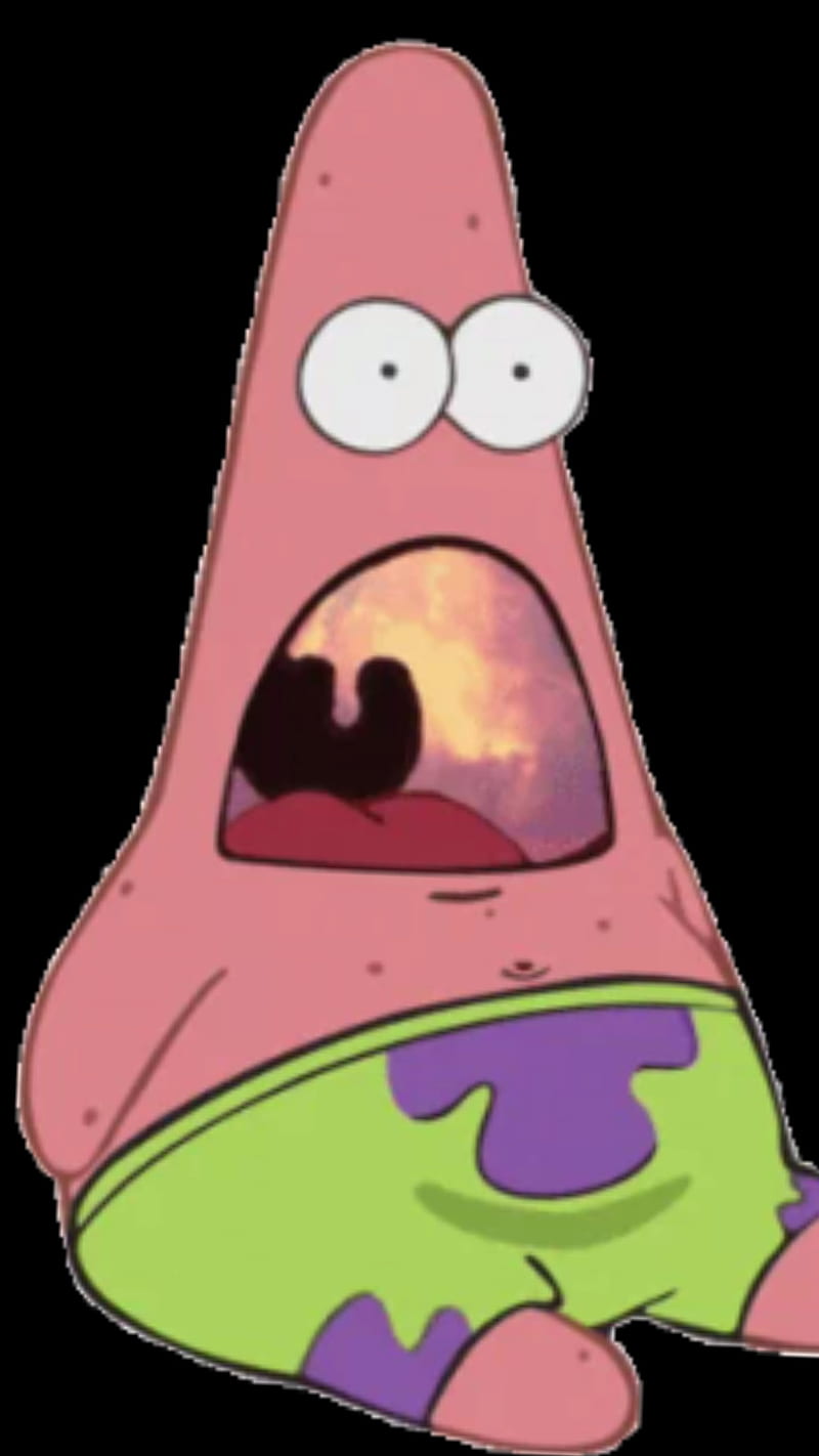 800x1422 Sunset Patrick meme, memes, patrick, HD phone wallpaper