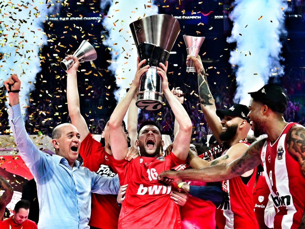 1024x768 Olympiacos Crowned King of Europe Again with Fourth EuroLeague Title, Defeating Real Madrid 92–85 National Herald