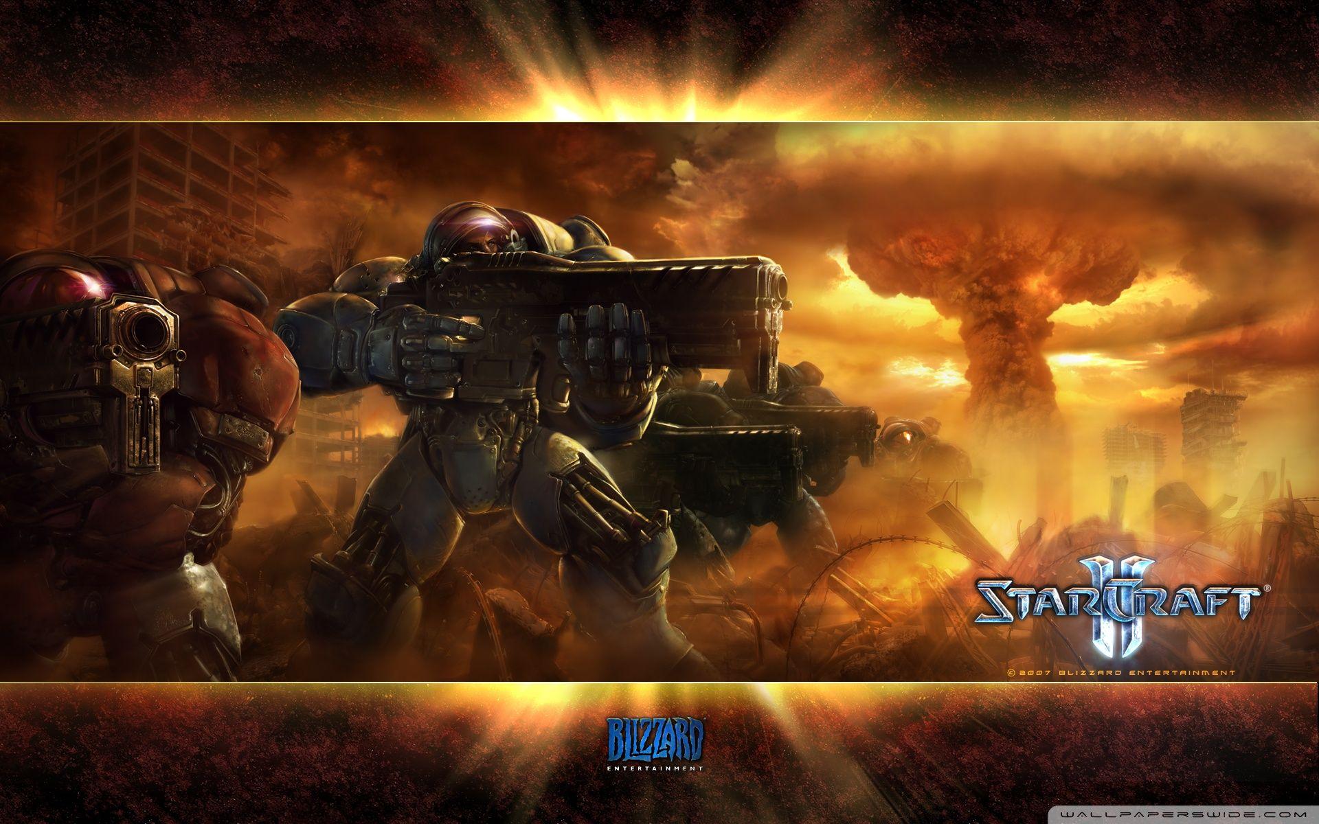 1920x1200 Nuke, Starcraft 2 Ultra HD Desktop Background Wallpaper for 4K UHD