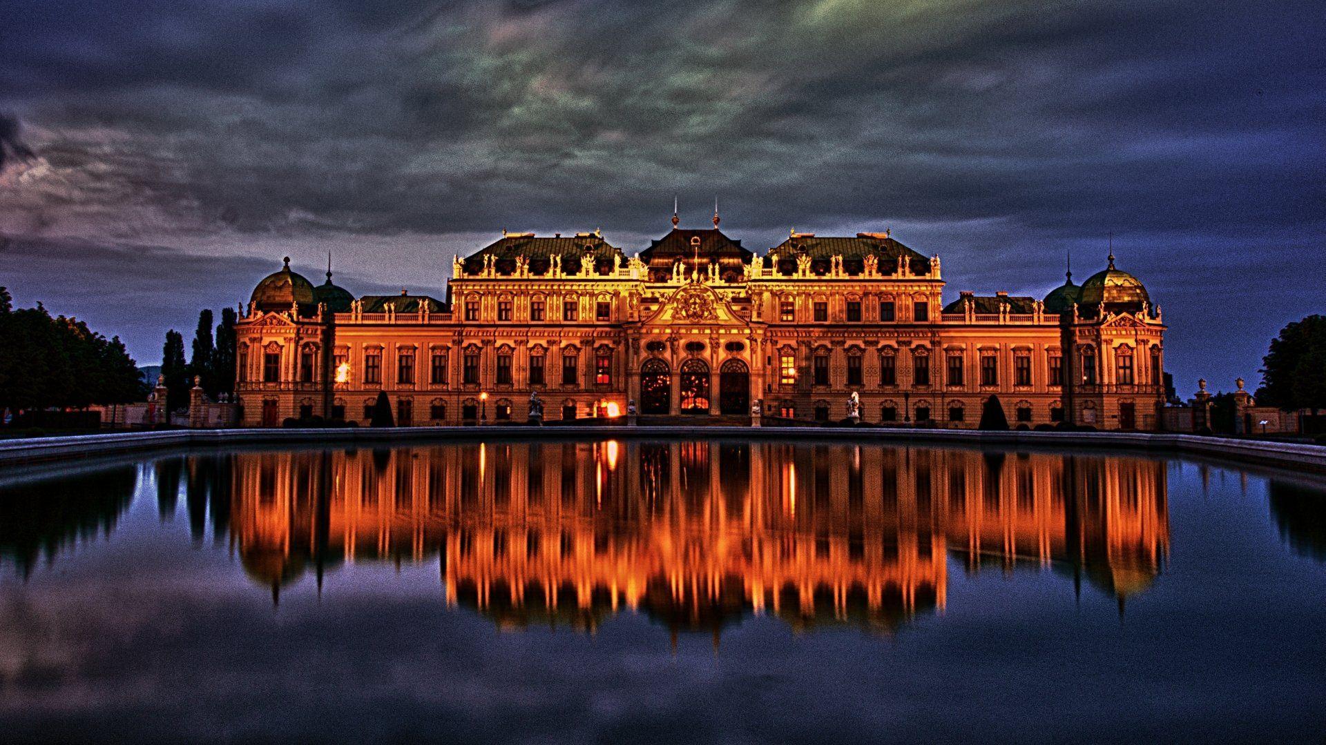 1920x1080 Belvedere Palace HD Wallpaper