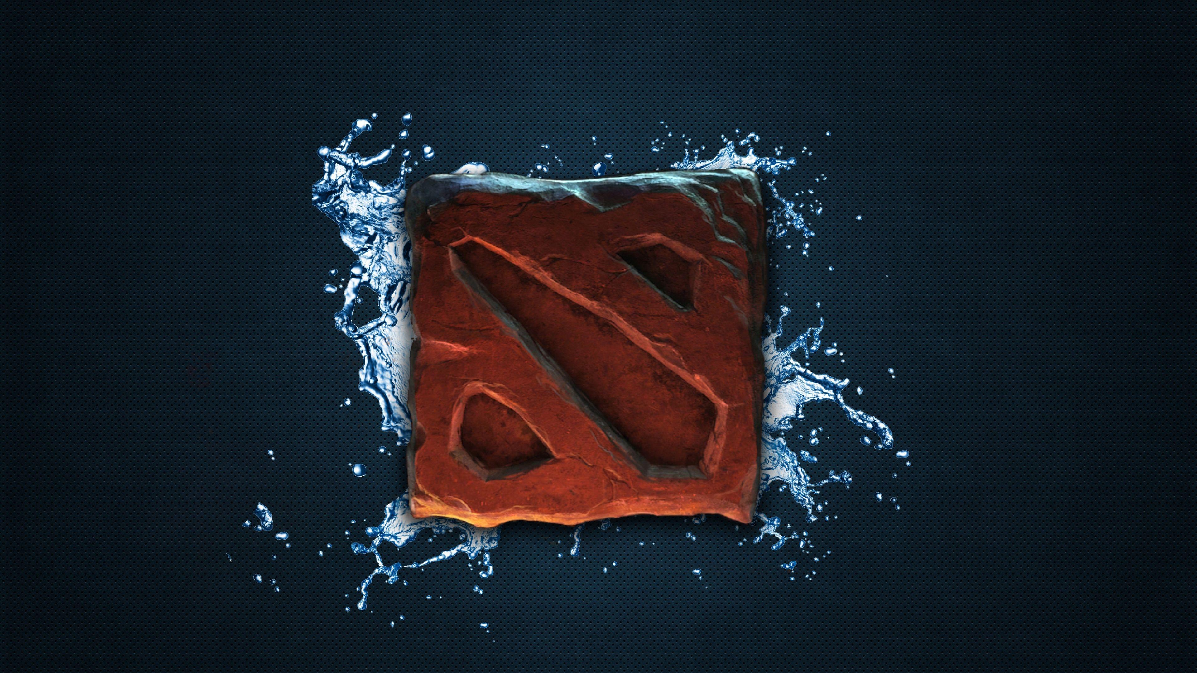 3840x2160 Dota 2 Logo Art, HD Games, 4k Wallpaper, Image, Background