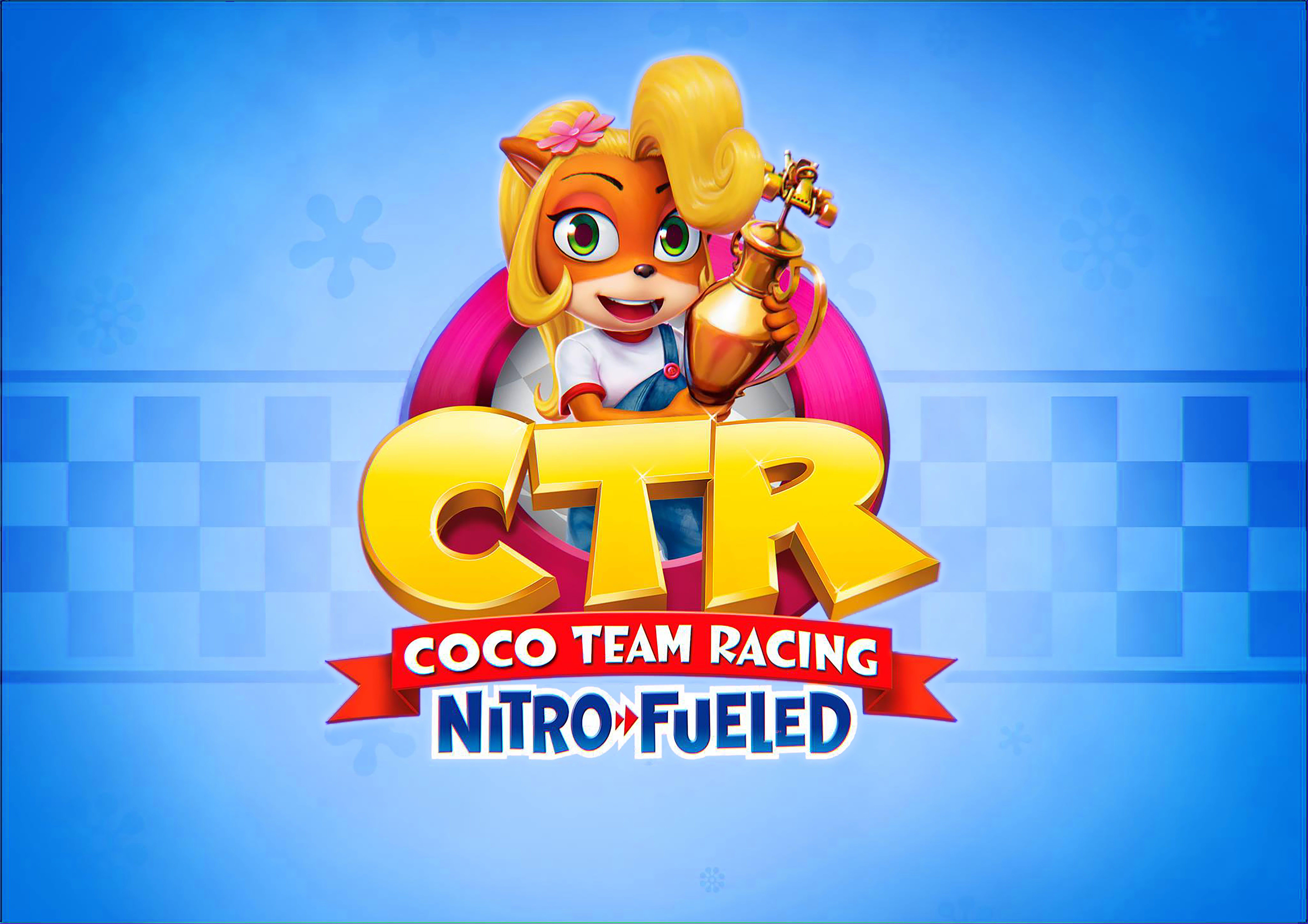 8533x6029 Wallpaper of Coco Bandicoot, the new main character of CTR lol