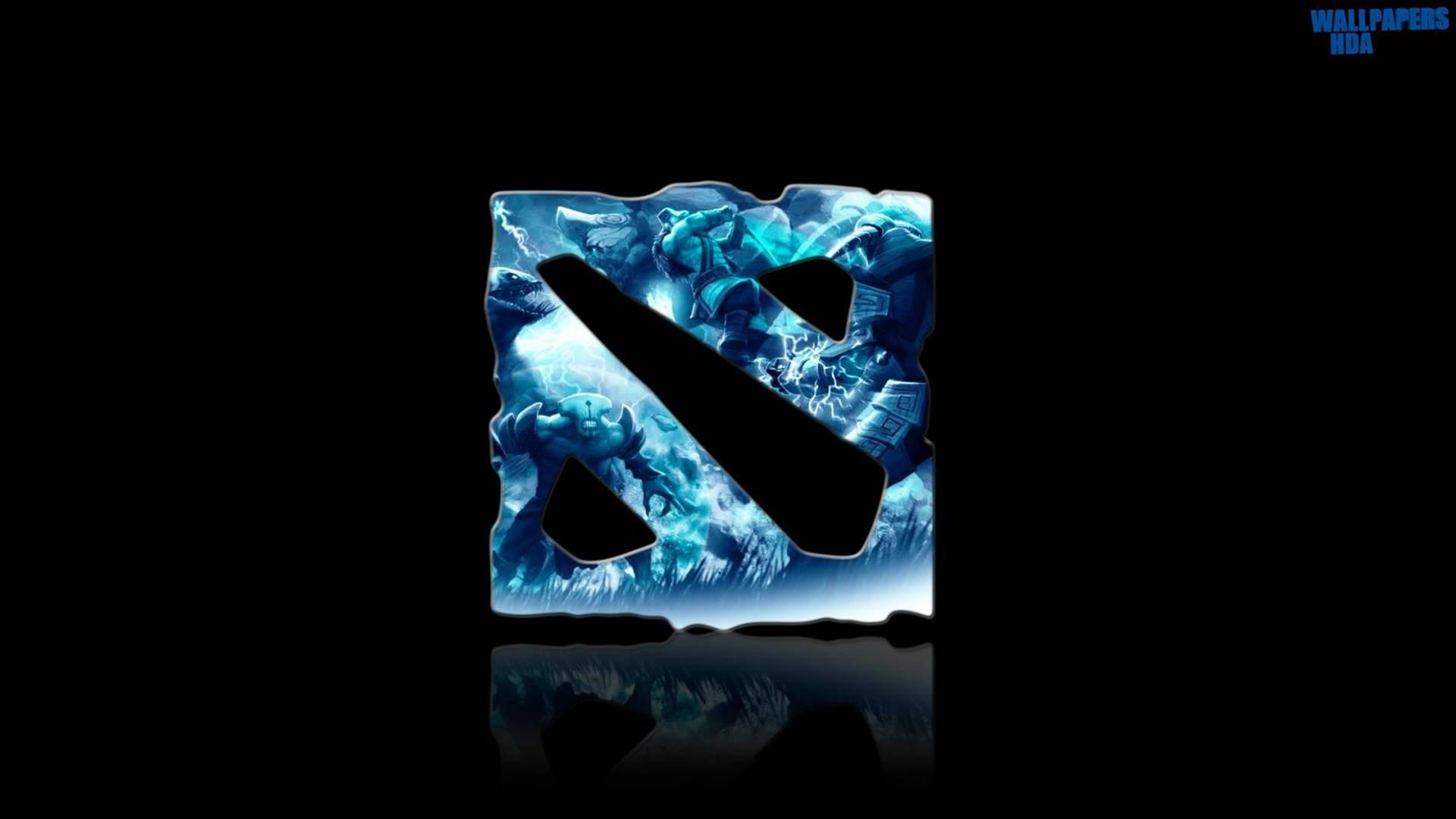 1920x1080 Dota 2 Logo Blue 95132 HD