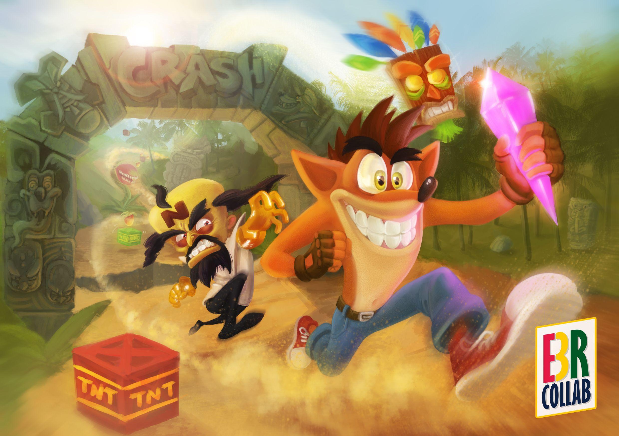 2480x1748 Crash Bandicoot 3 Wallpaper. Crash