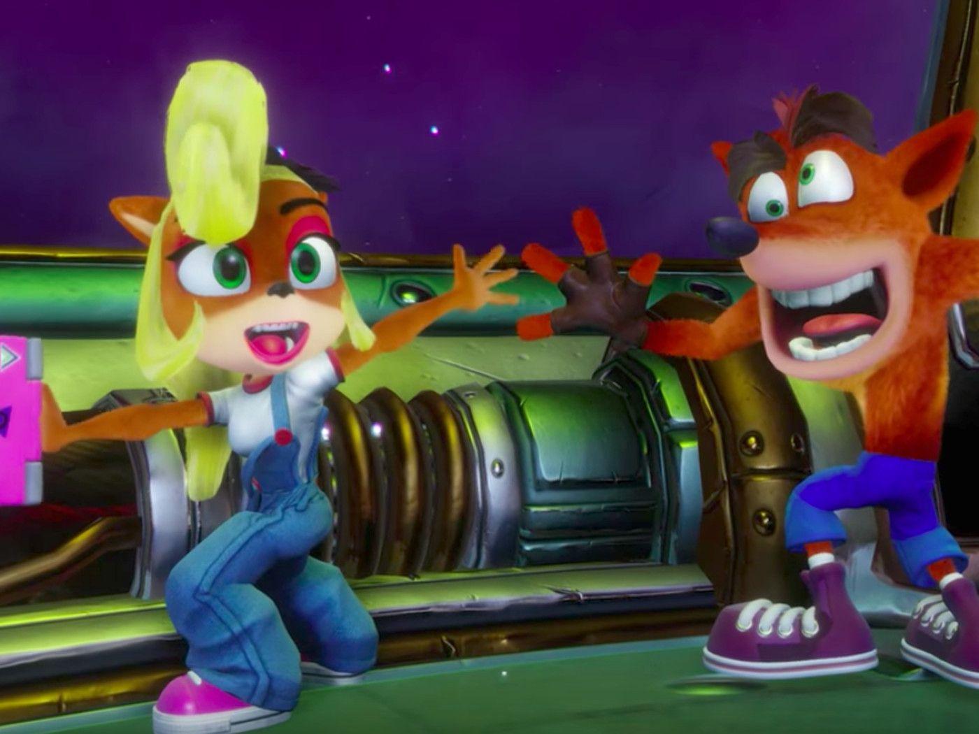 1400x1050 Coco Bandicoot playable in Crash N. Sane trilogy