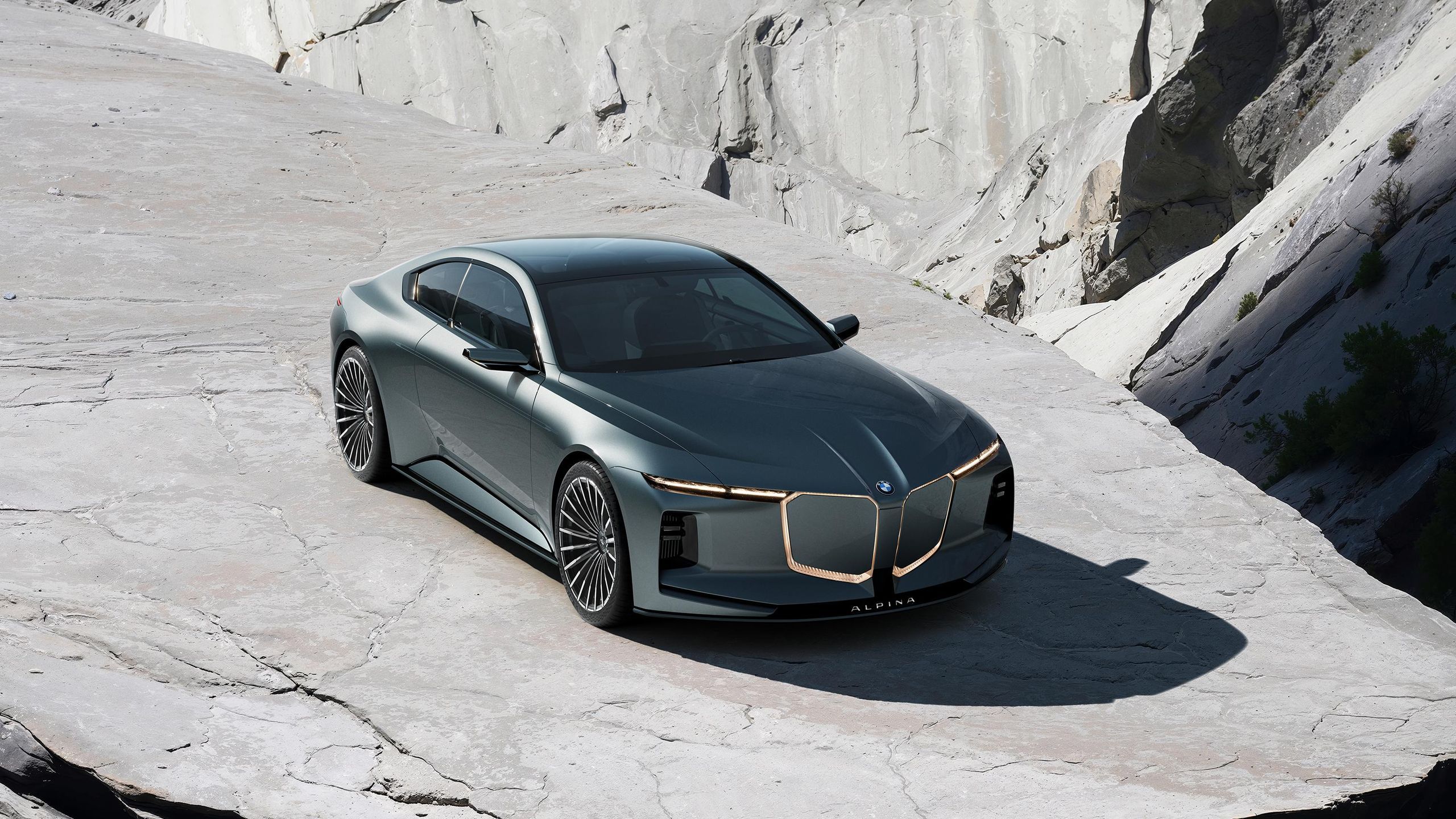 2560x1440 The Vision BMW Alpina concept heralds a new stable of understated luxury cars. Wallpaper*