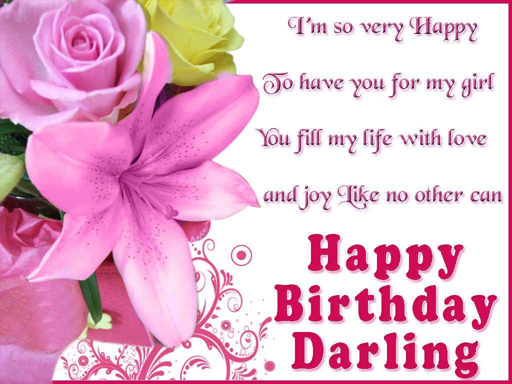 1024x768 Birthday Image For Girlfriend Birthday : Wishes