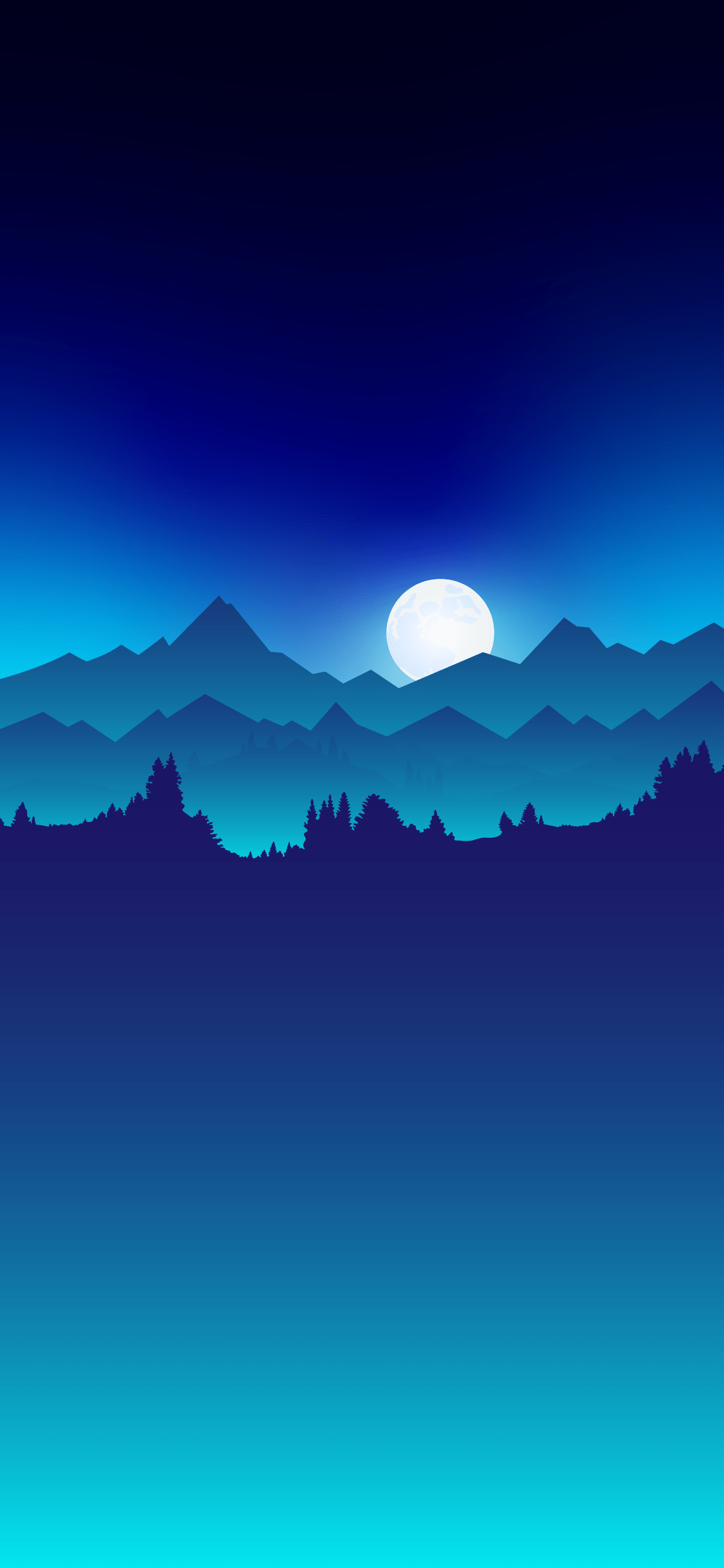 1205x2609 landscape night lock screen 4K Wallpaper. Best 4K Wallpaper for Computers