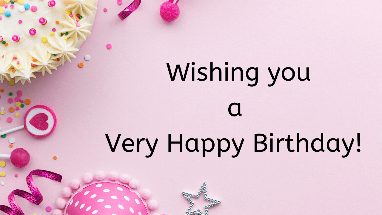 1280x720 Beautiful happy Birthday image HD for whatsapp free download