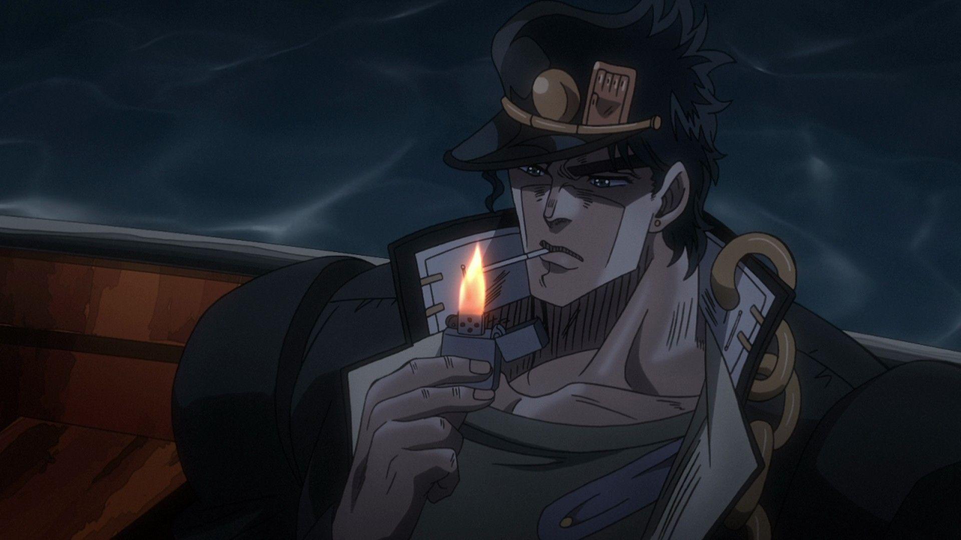1920x1080 Anime Smoking Wallpaper