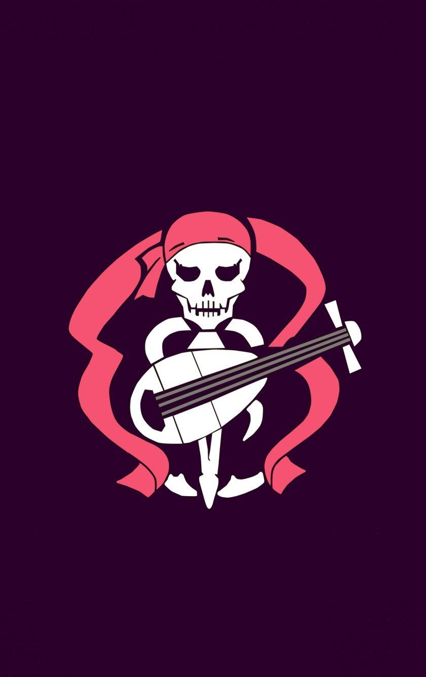 840x1336 Download Pirate, anime, minimal, Bodacious Space Pirates wallpaper