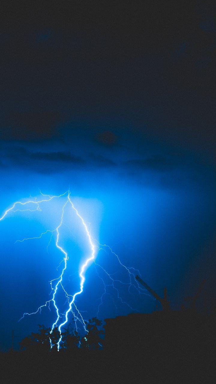 720x1280 Download 720x1280 Storm, dark, lightning, sky, clouds, nature