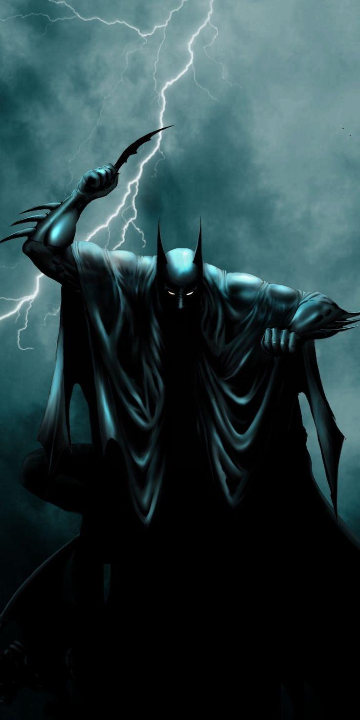 736x1472 stirring, impressive, formidable wallpaper The dark knight, dark