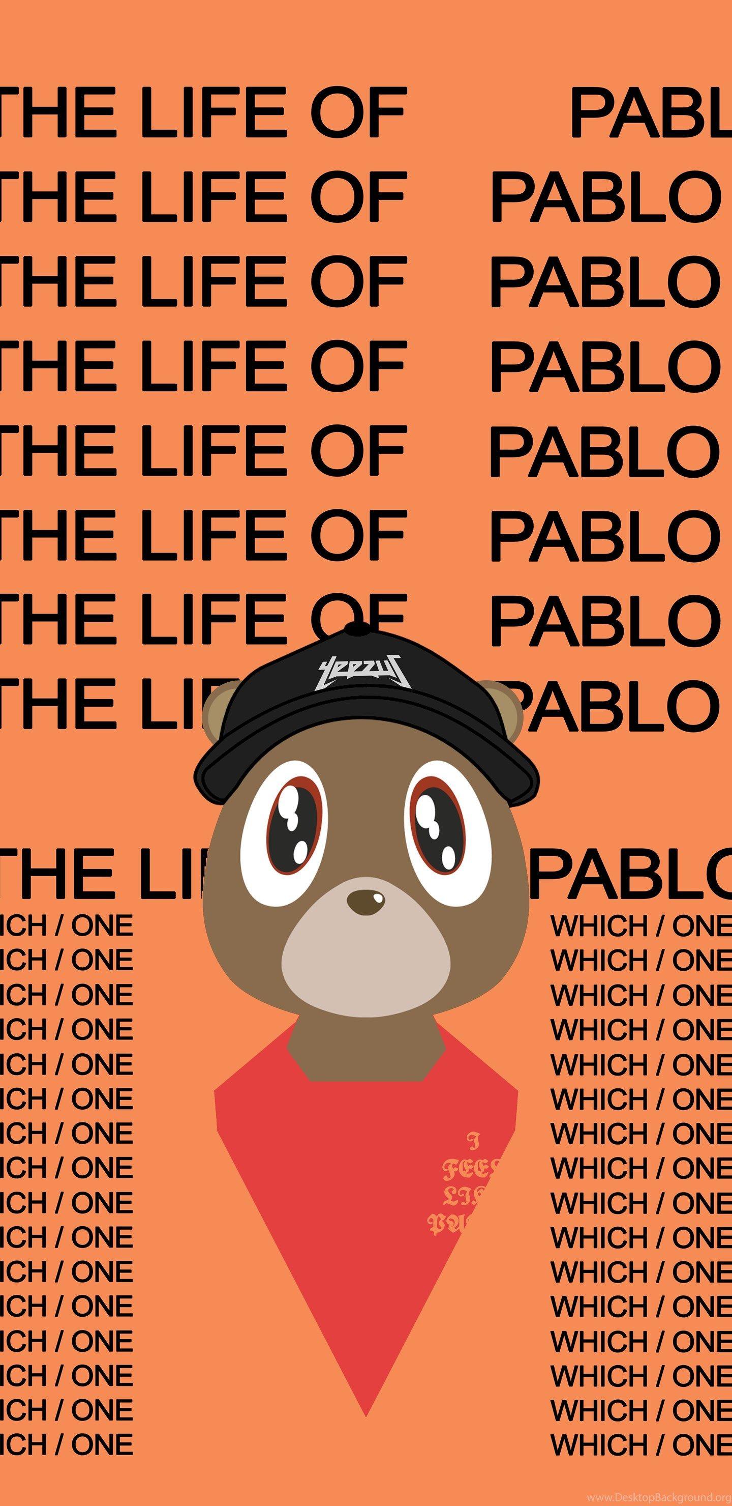 1440x2960 T.L.O.P. Bear Phone Wallpaper « Kanye West Forum Desktop Background