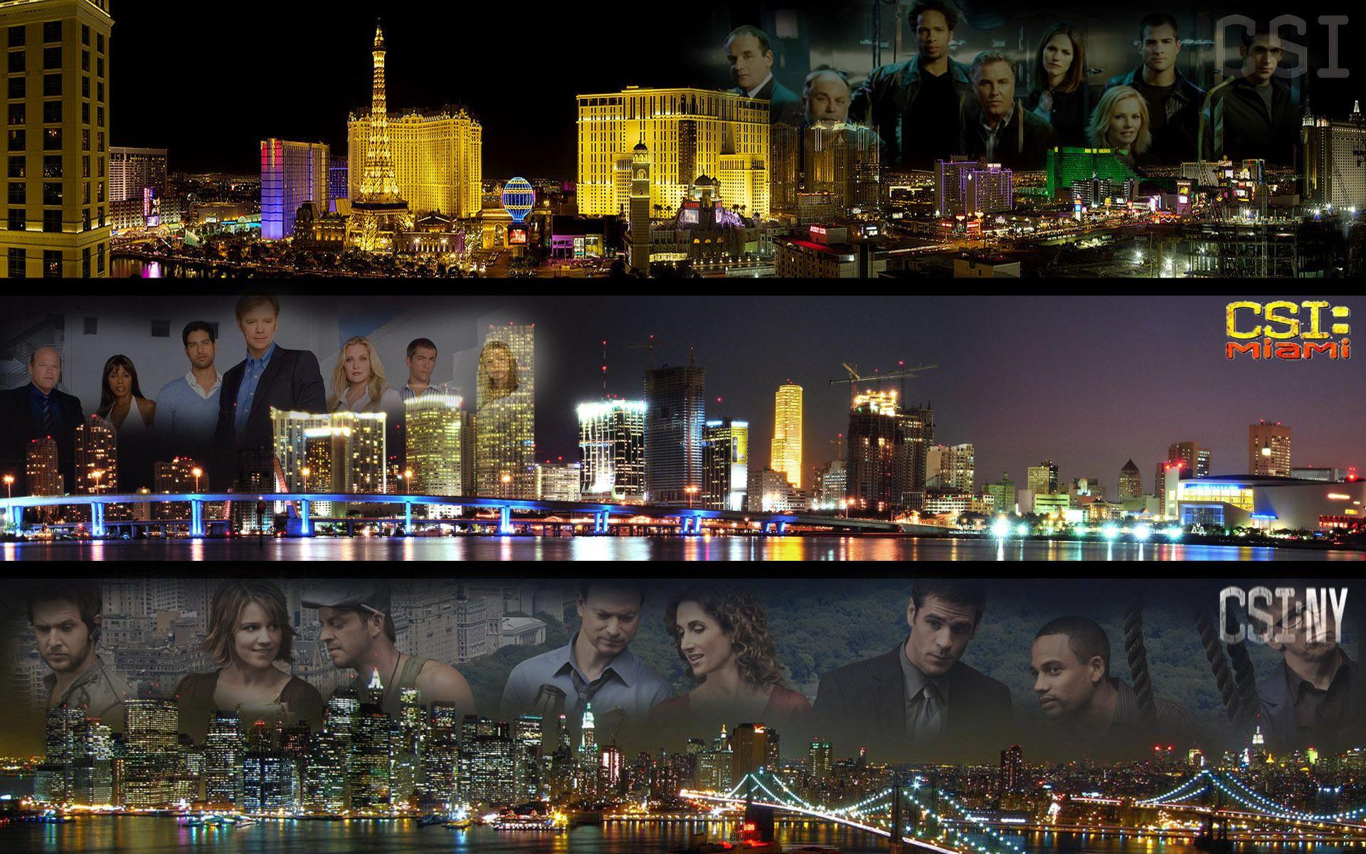 1920x1200 CSI Trilogy Skylines (Widescreen) CSI's Wallpaper