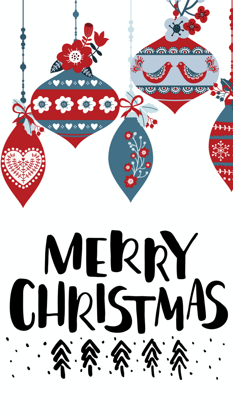 750x1334 Free iPhone Holiday Wallpaper
