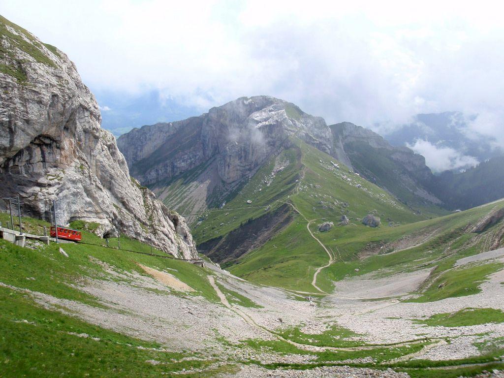 1024x768 beautiful photo of Mount Pilatus, Switzerland : Places