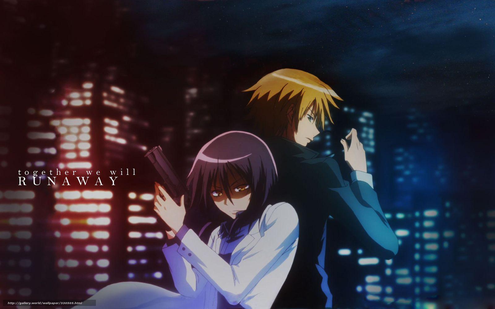 1600x1000 Download Wallpaper Anime, President Maid, Usui, Misaki Free
