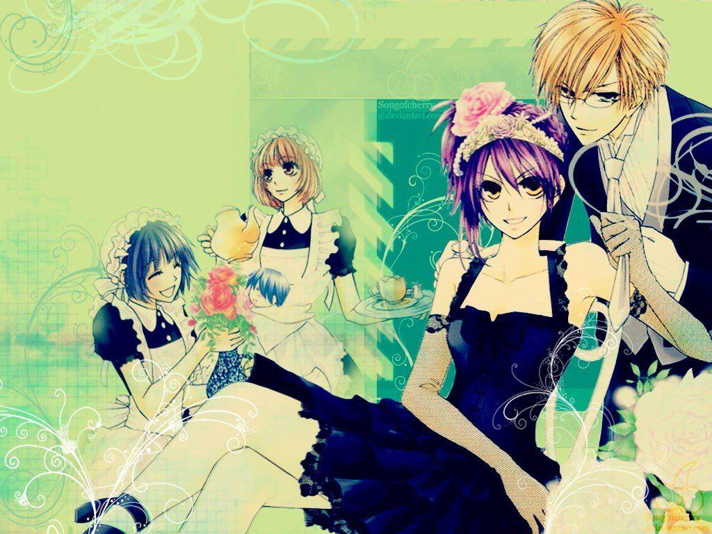 1024x768 Kaichou wa Maid sama!, Ayuzawa Misaki, Usui Takumi Wallpaper HD