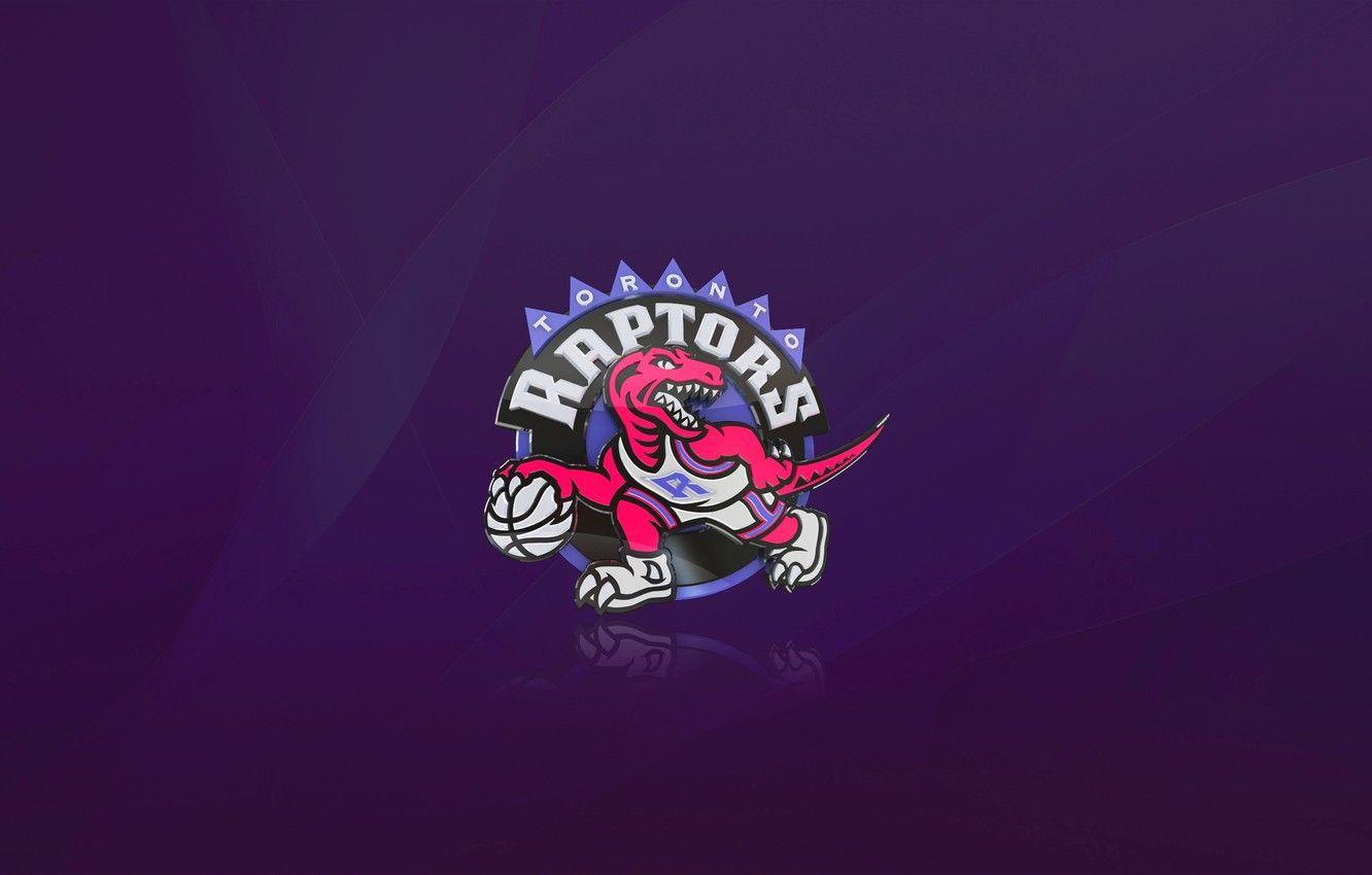 1332x850 Wallpaper Minimalism, The ball, Sport, Basketball, Dinosaur, Logo, Purple, Texture, NBA, Toronto Raptors image for desktop, section спорт