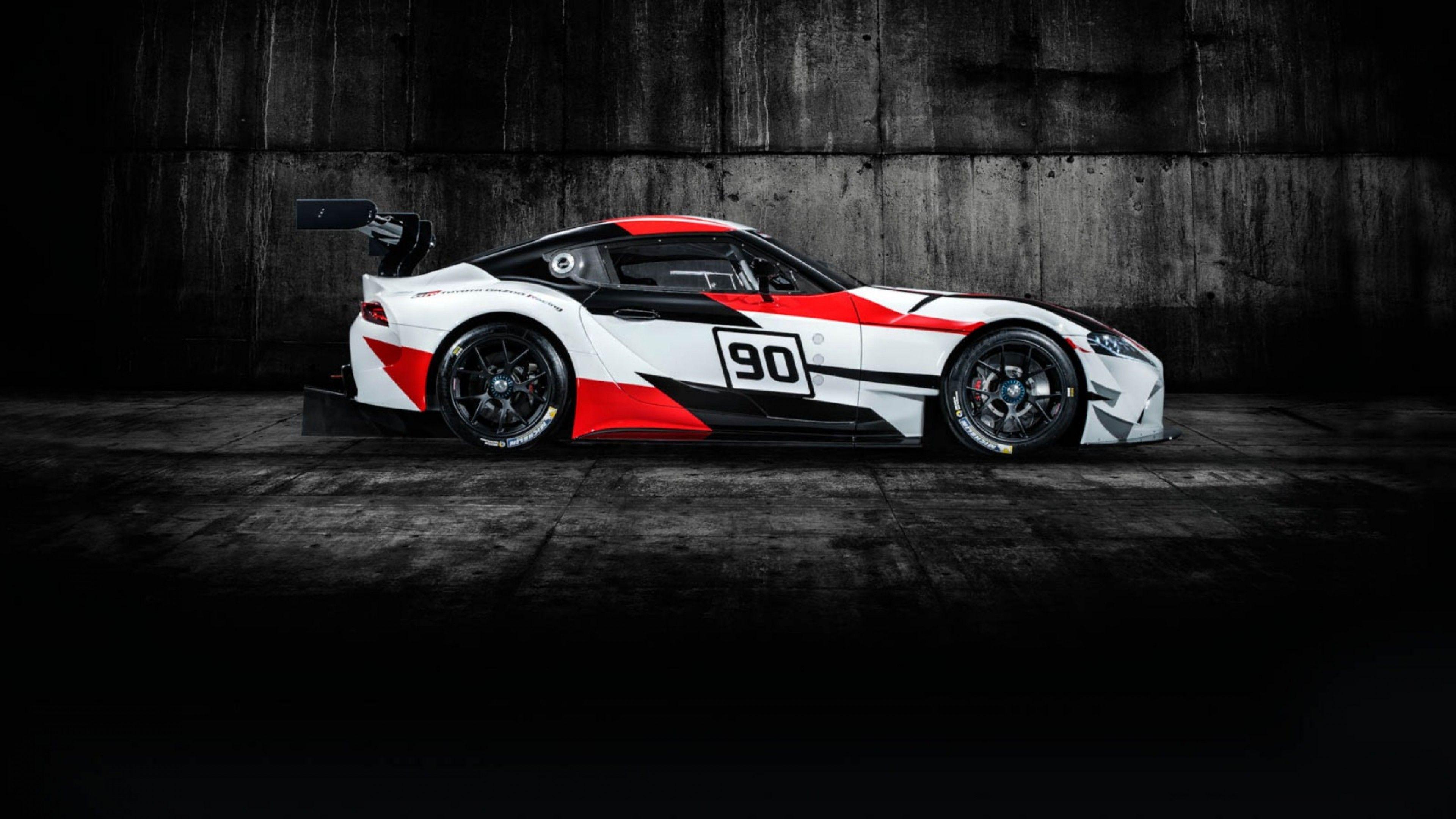 3840x2160 Wallpaper Toyota GR Supra Racing Concept, Geneva Motor Show 2018