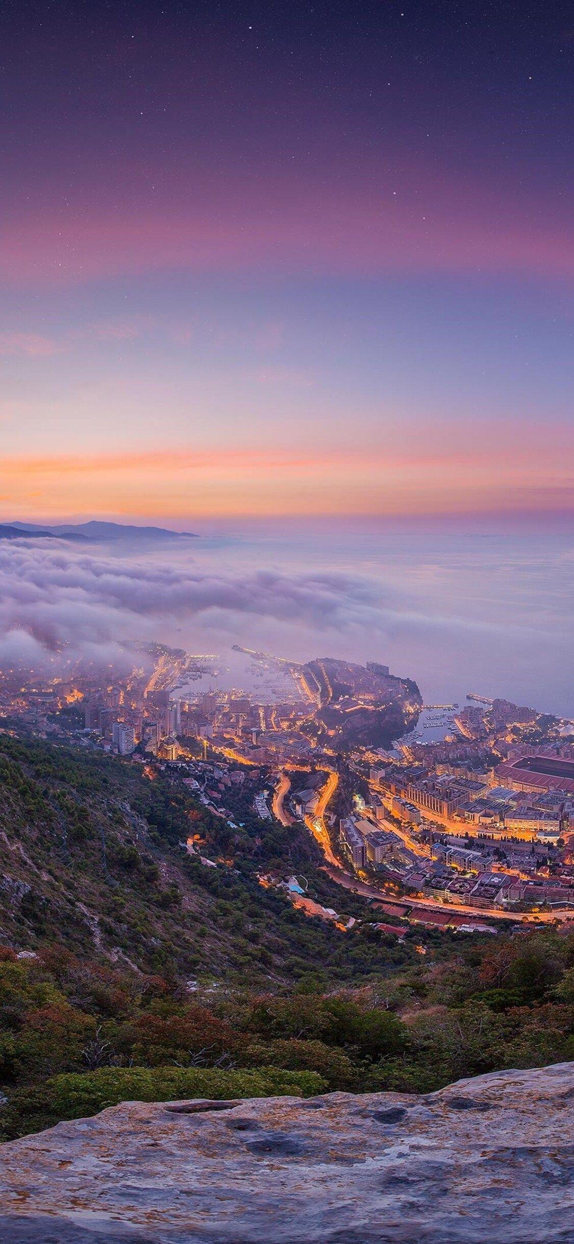 1125x2436 Summer Sunrise Fog iPhone XS, iPhone iPhone X HD 4k Wallpaper, Image, Background, Photo and Picture