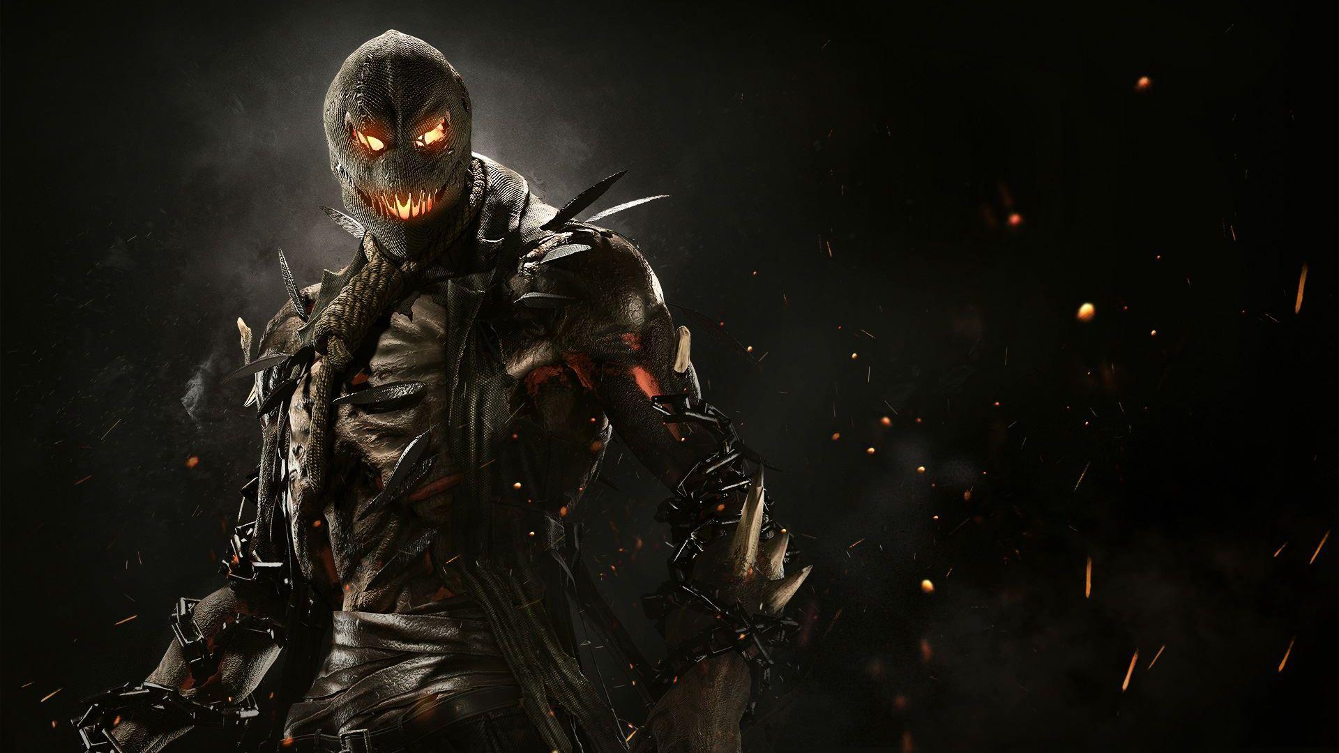1920x1080 Scarecrow in Injustice 2 Wallpaper