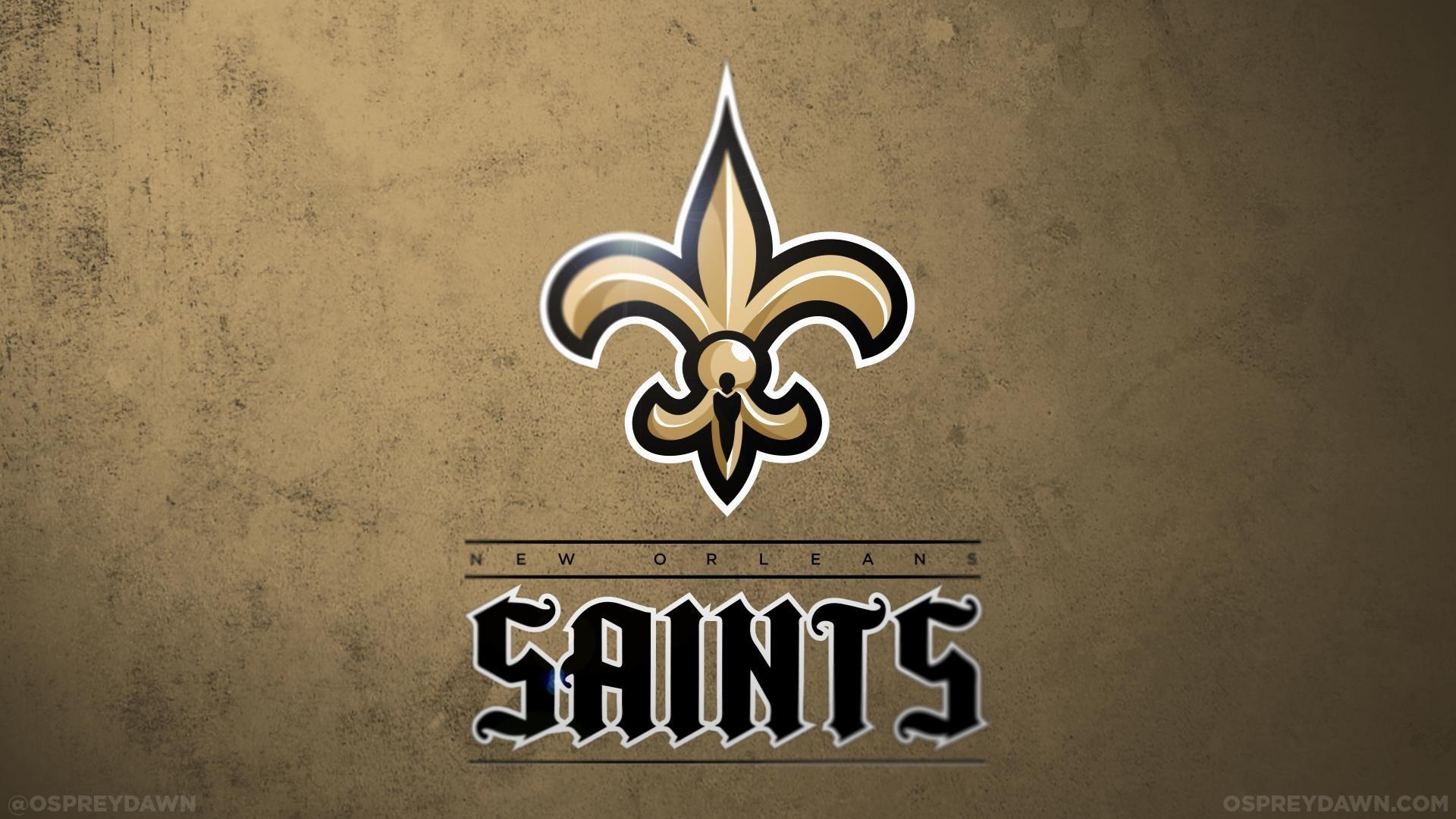 1920x1080 New Orleans Saints Wallpaper Logo