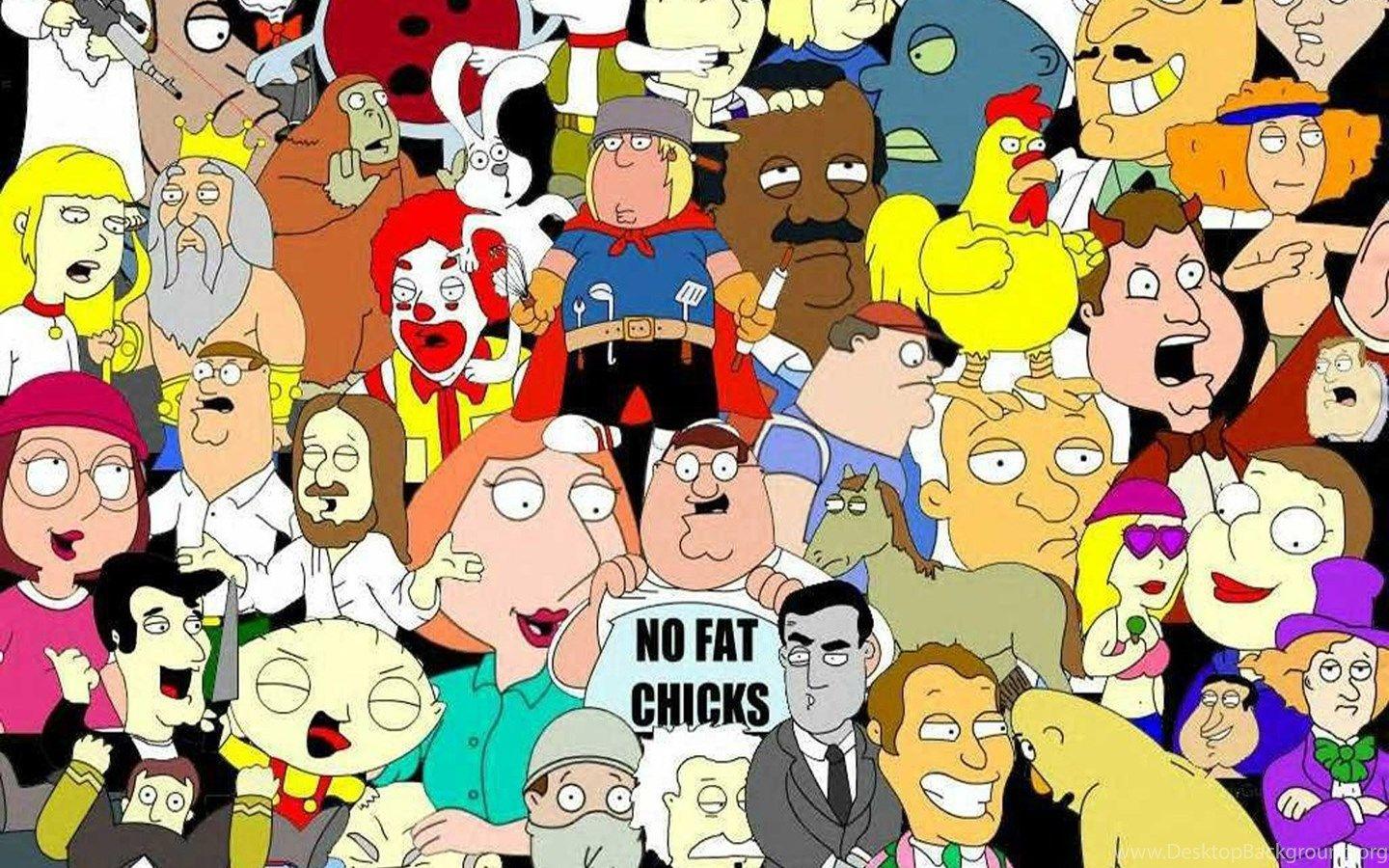 1440x900 Family Guy Wallpaper Crazy Frankenstein Desktop Background