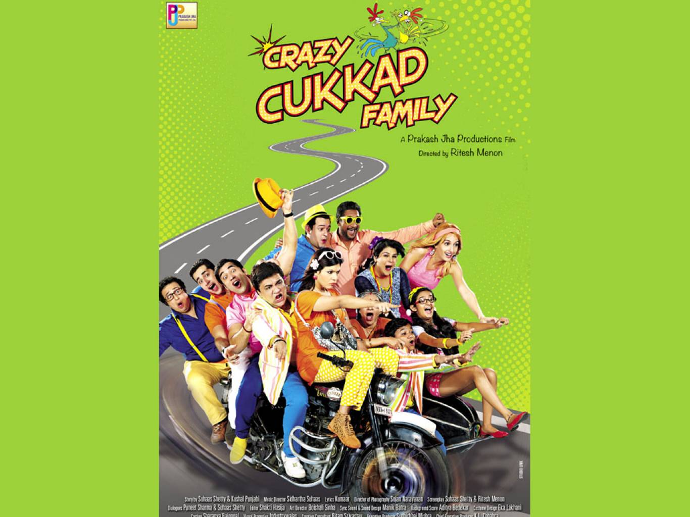 1366x1024 Crazy Cukkad Family Movie HD Wallpaper. Crazy Cukkad Family HD