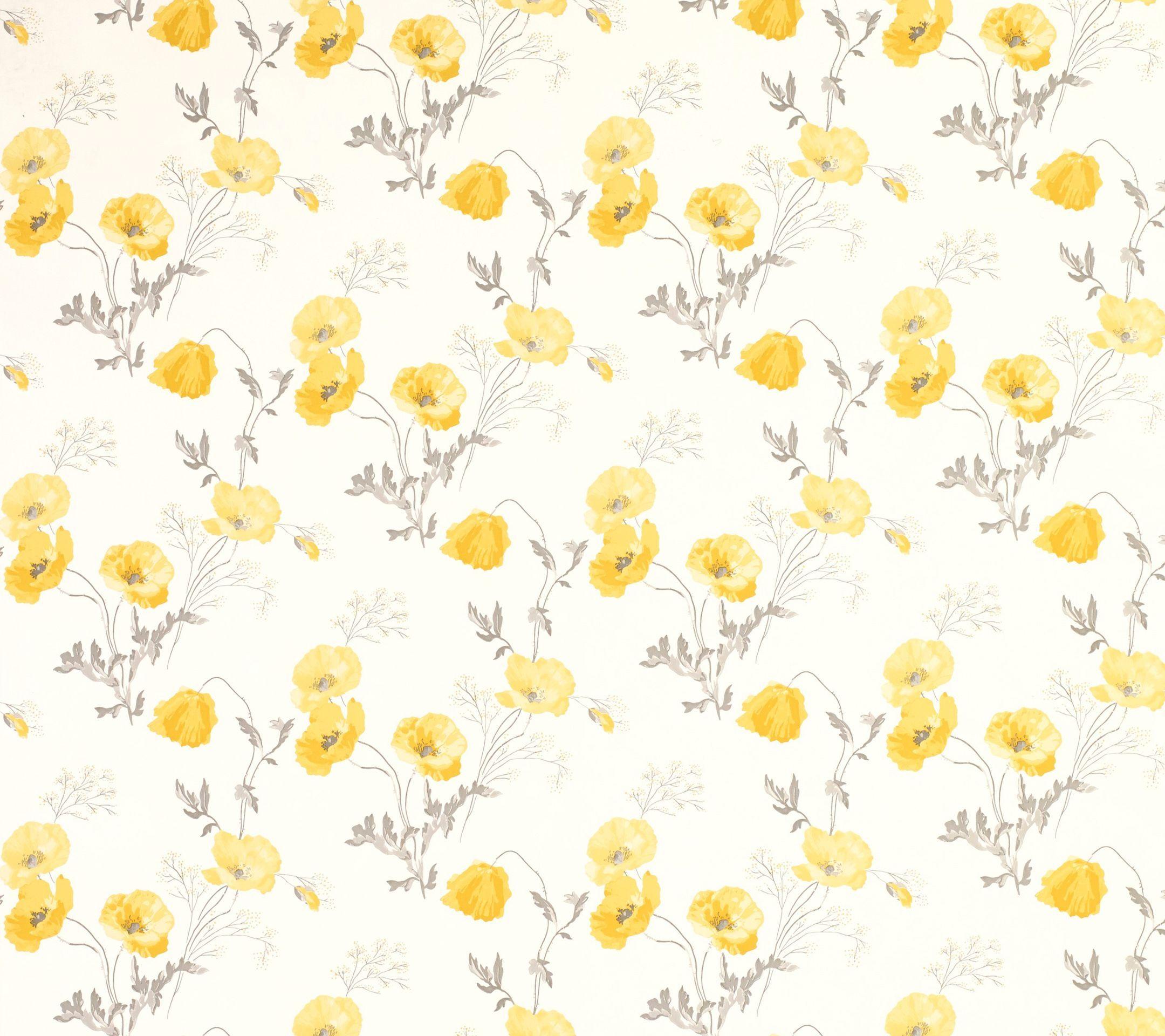 Yellow Floral Pattern Wallpapers - Top Free Yellow Floral Pattern  Backgrounds - WallpaperAccess