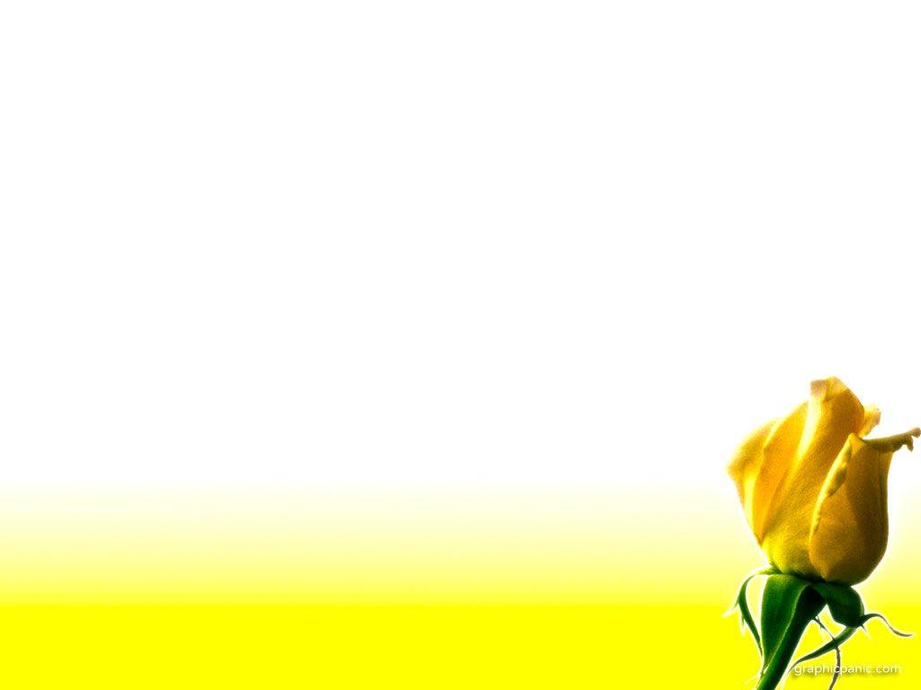 1024x768 Yellow Rose PowerPoint Background. Yellow Vintage Wallpaper, Yellow Victorian Wallpaper