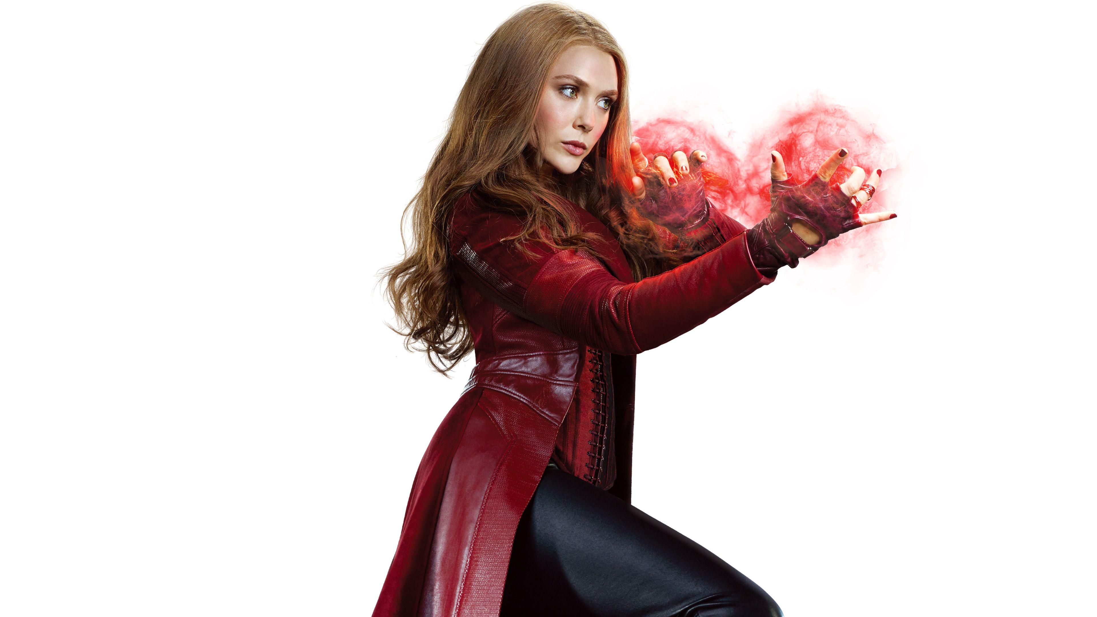 3840x2160 Wallpaper Elizabeth Olsen, Scarlet Witch, HD, 4K, Movies