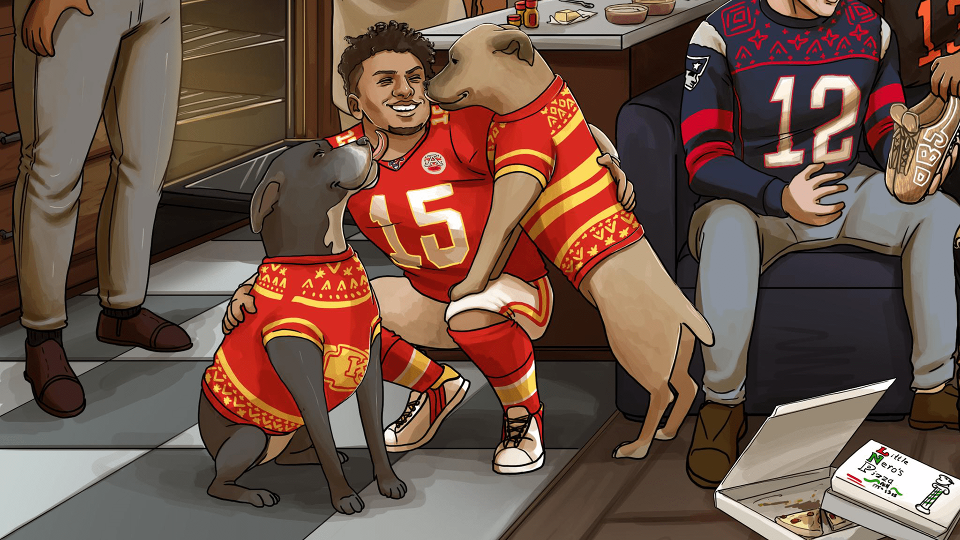 1920x1080 Did this NFL Christmas graphic predict the 49ers and Chiefs would