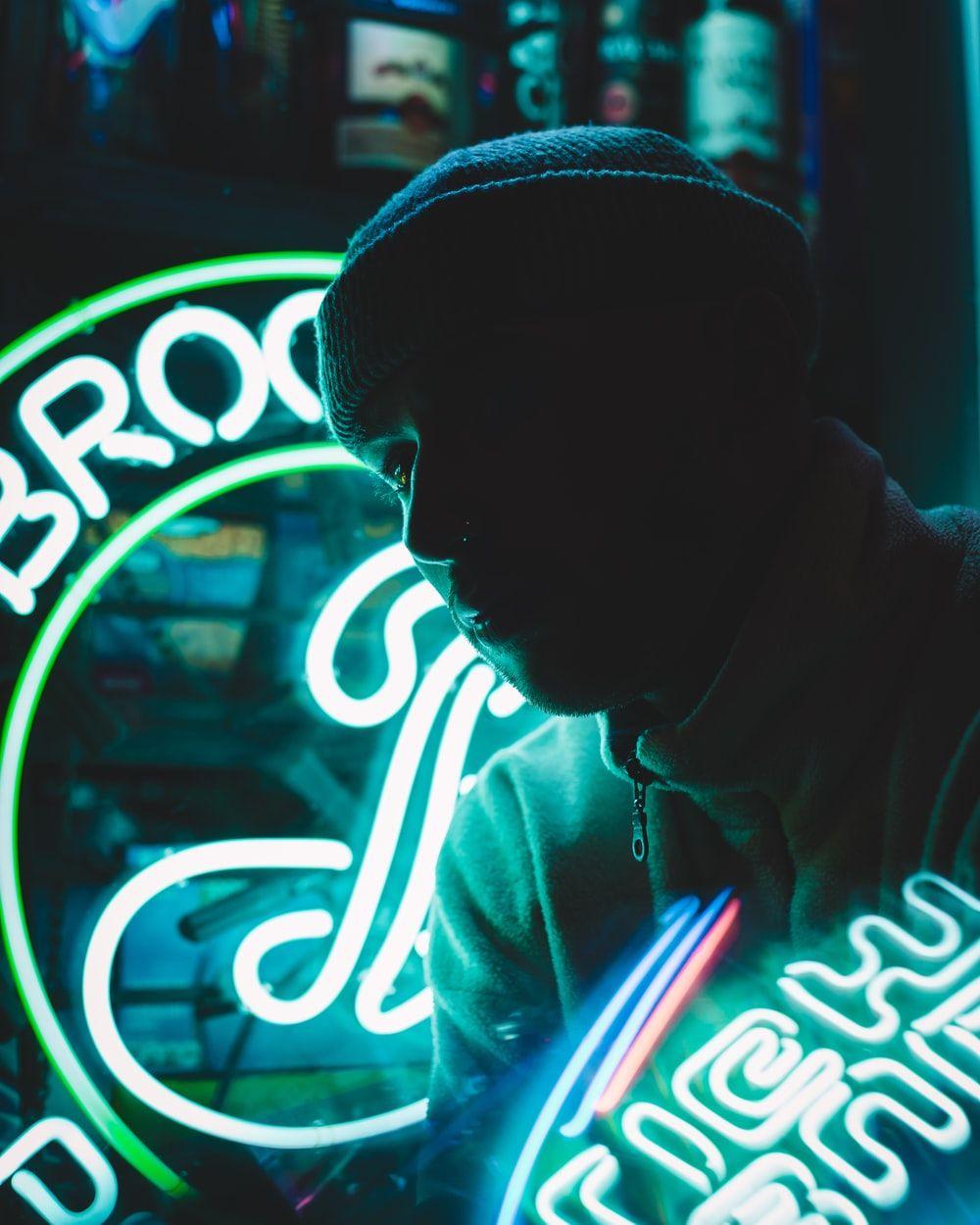 1000x1250 Neon Portrait Picture [HD]. Download Free Image