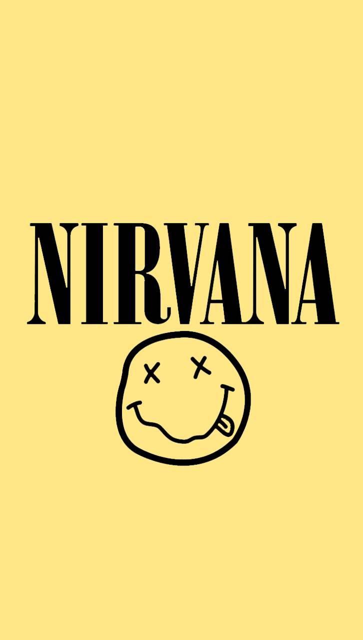 726x1280 Nirvana Logo wallpaper