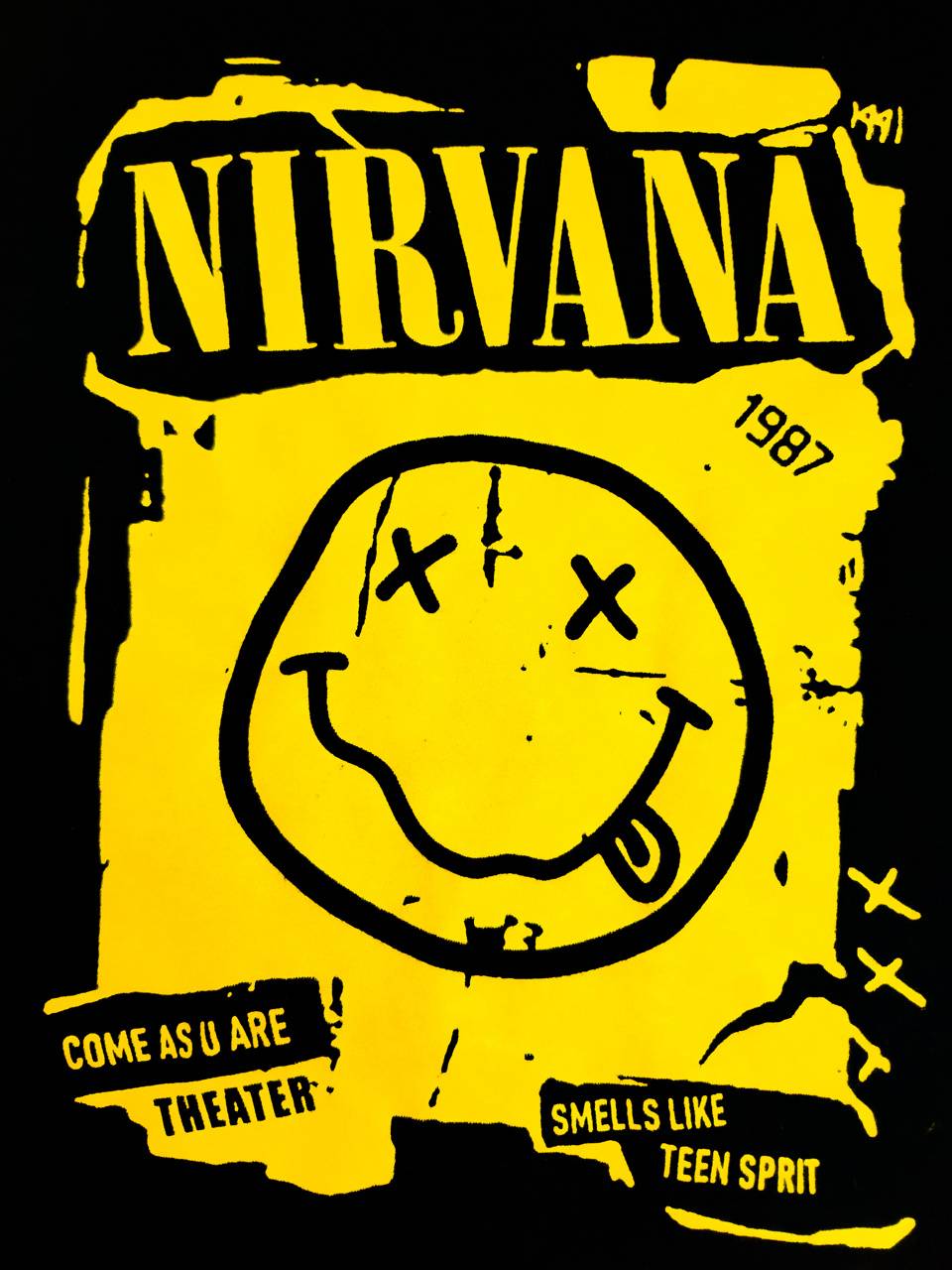 Nirvana Logo Wallpapers Top Free Nirvana Logo Backgrounds - Vrogue